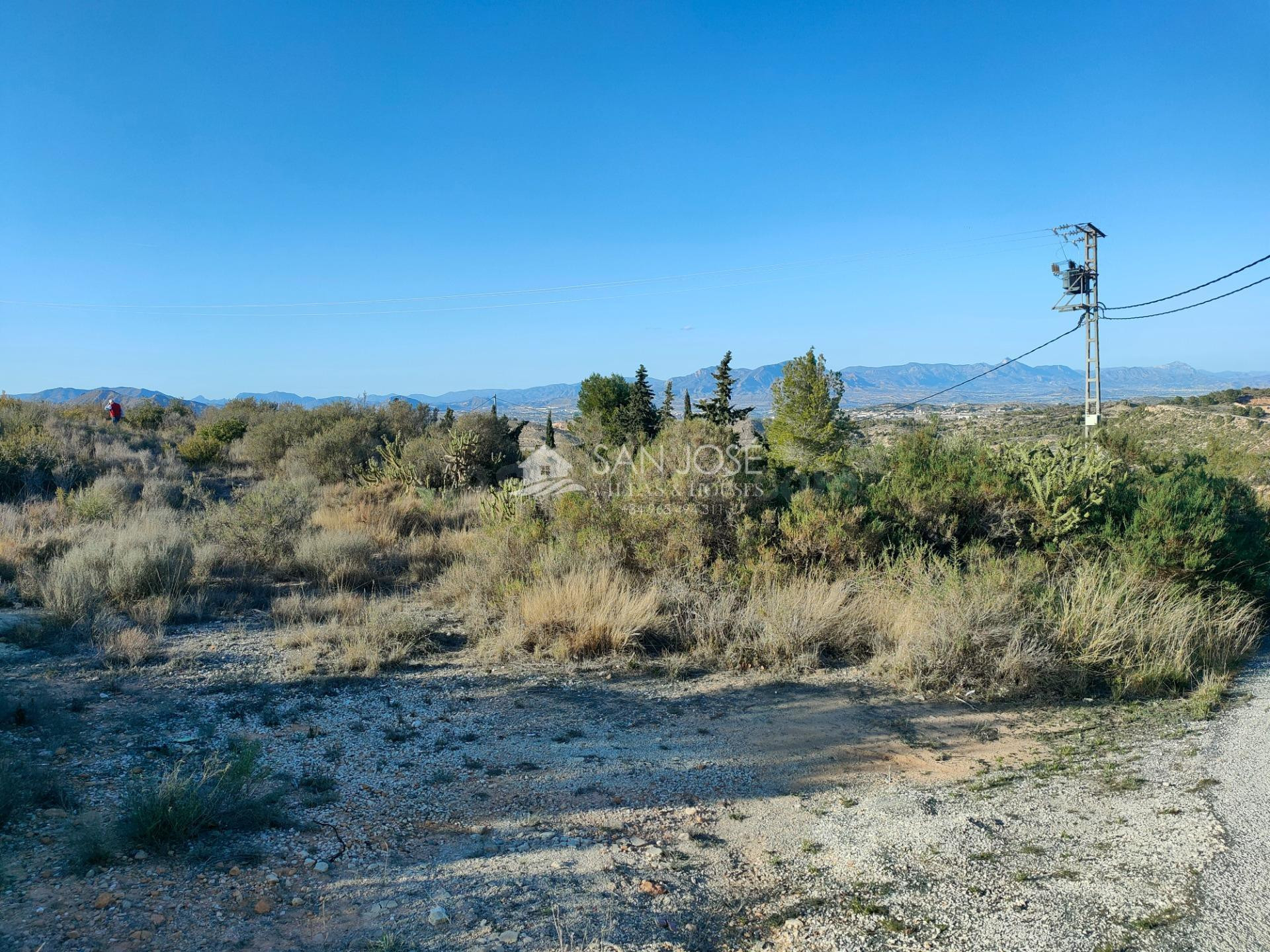 INMOBILIARIA SAN JOSE VENDE PARCELA RUSTICA EN ASPE ZONA BORISA