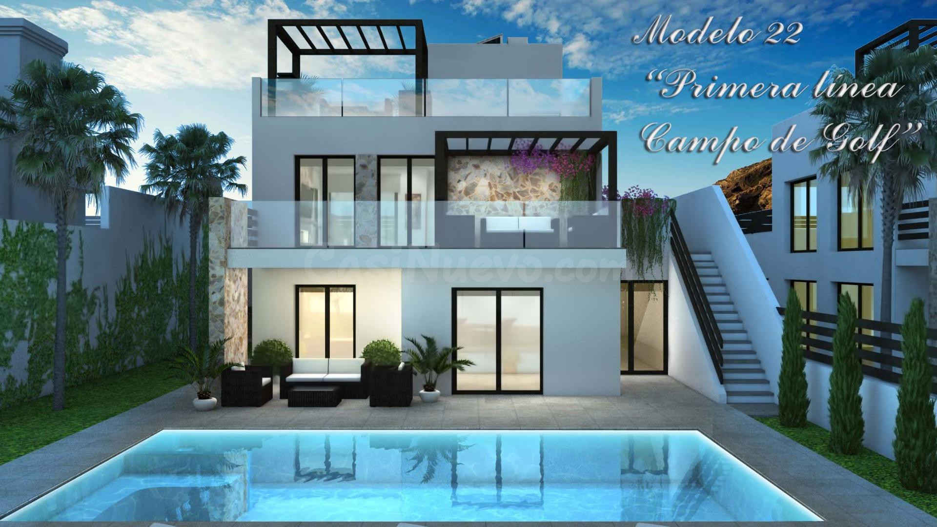 VILLA PRIMERA LÍNEA GOLF