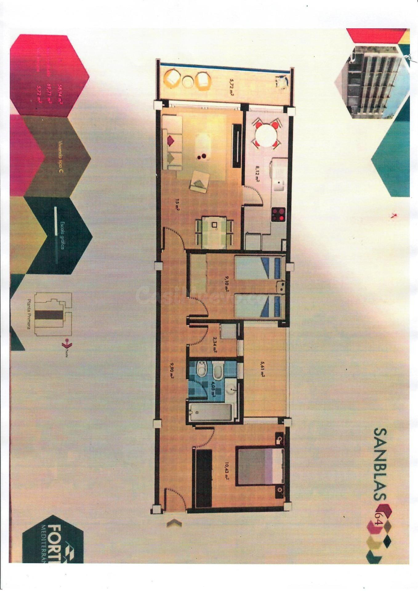 Oportunidad de preventa: vivienda moderna de 2 habitaciones en Vinaròs