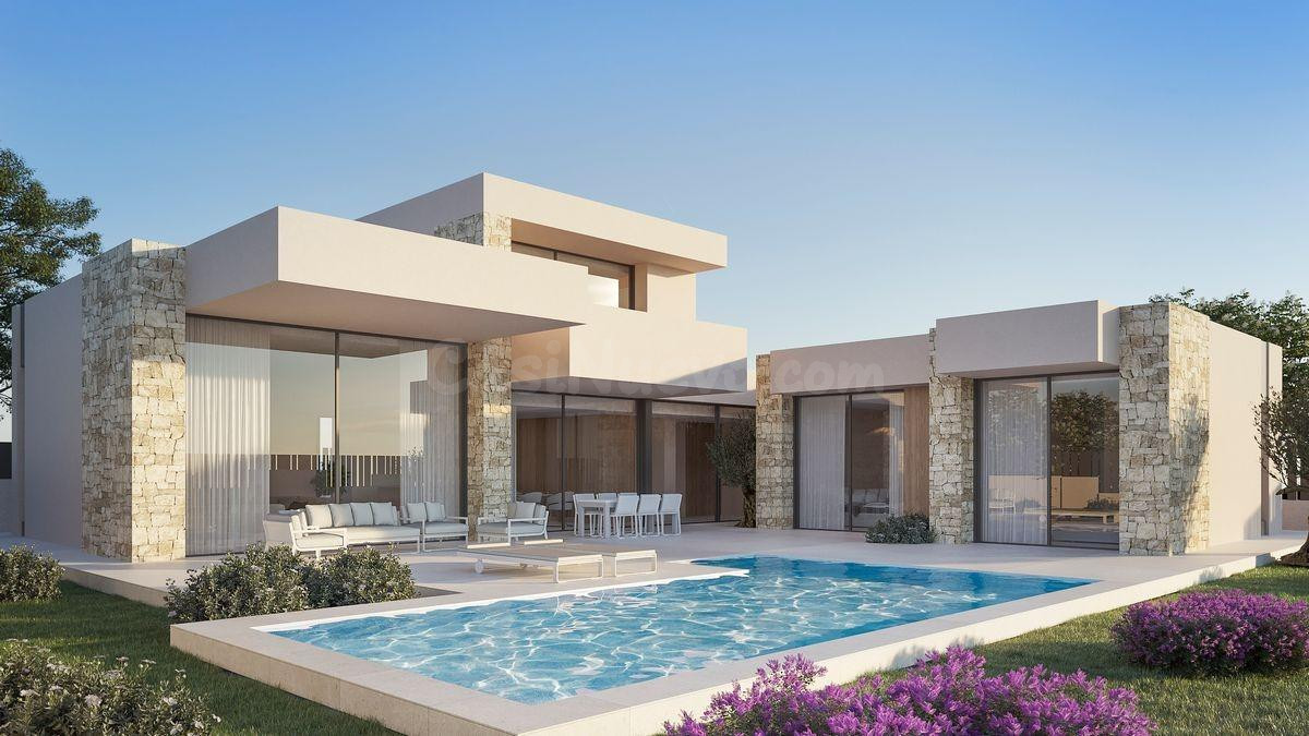 Villa de Lujo en Dénia con Diseño Moderno, Piscina Privada y Amplia Parcela