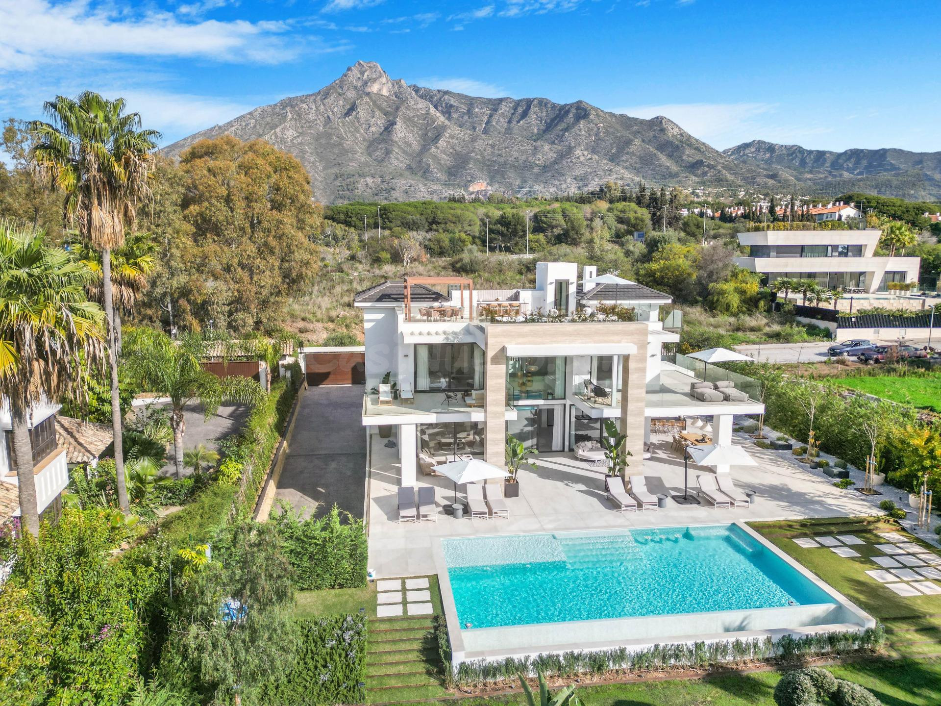 Contemporanea villa en Milla de Oro, Marbella