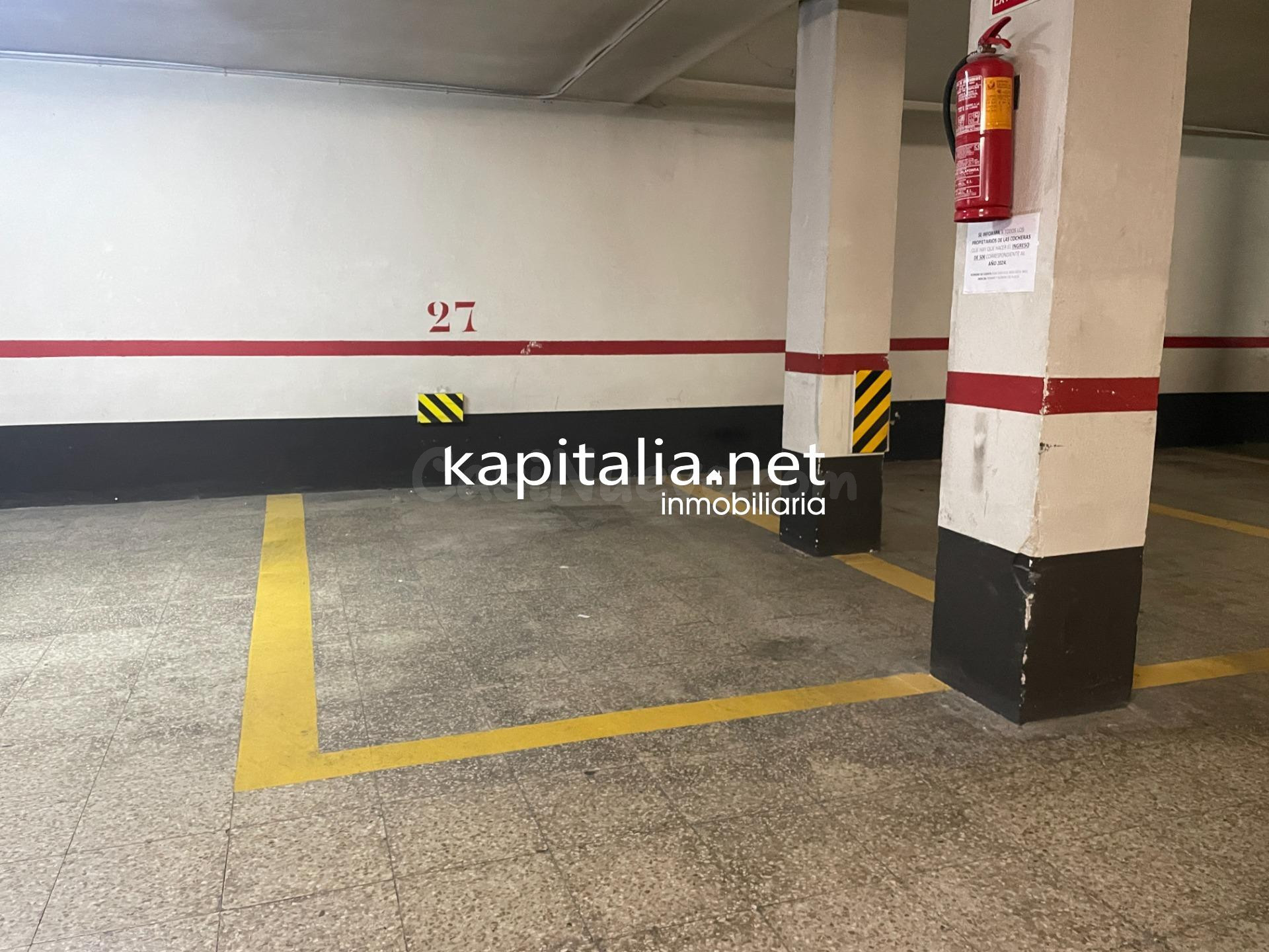 Parking a la venta en zona San Rafael, Ontinyent.