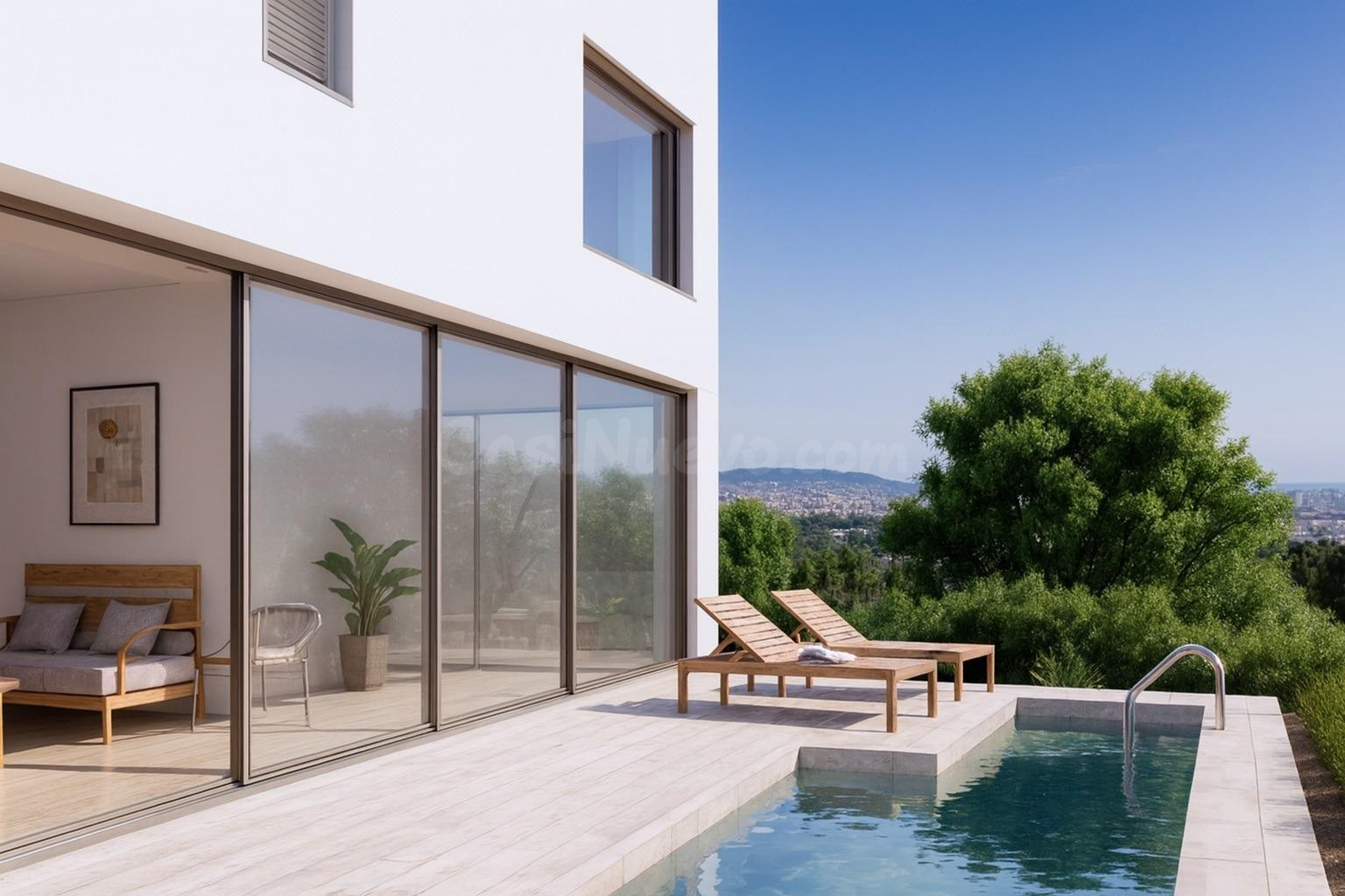 Exclusiva Villa en Finestrelles – Lujo, Diseño y Vistas 360º a Barcelona