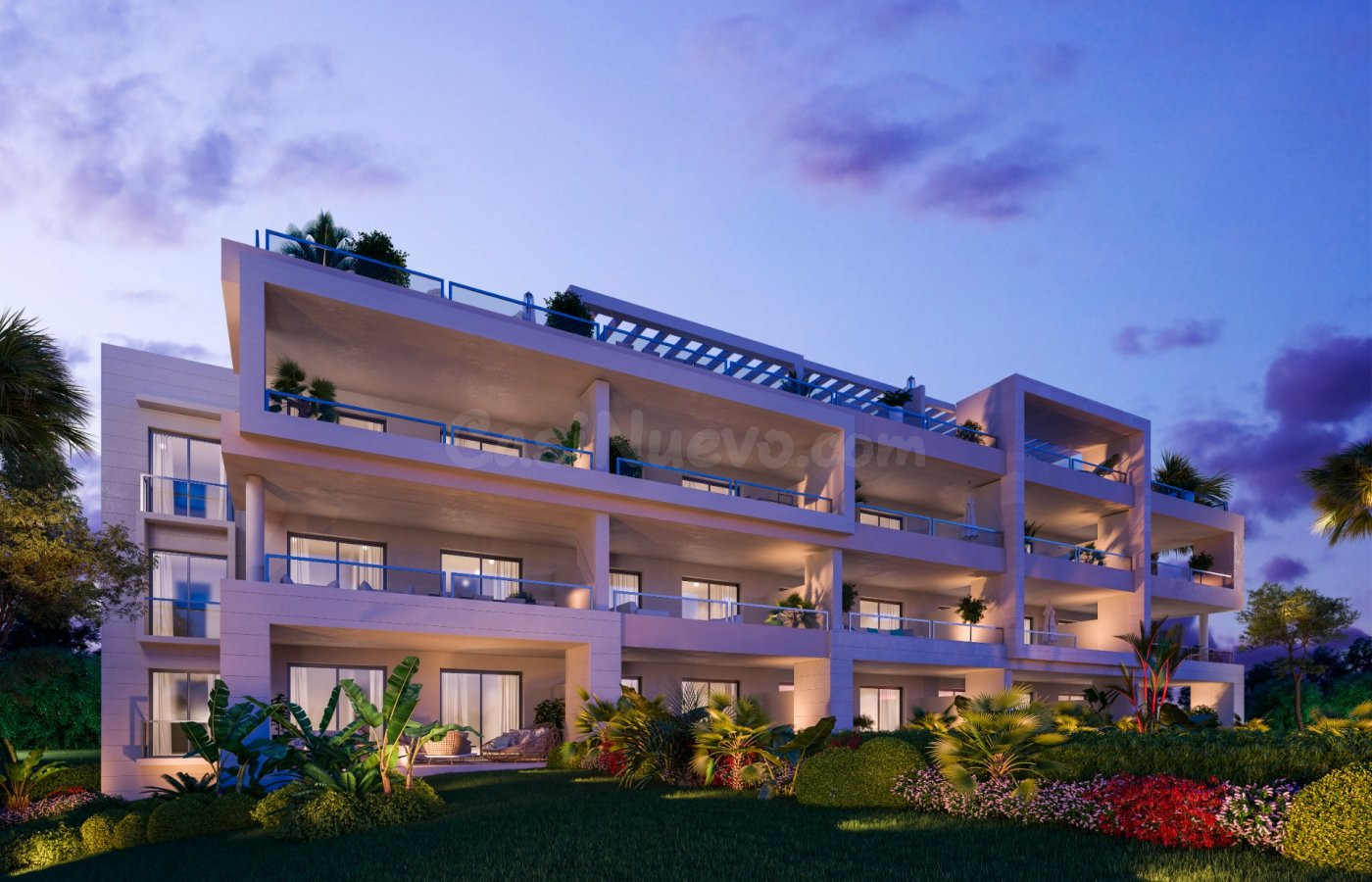 Apartamento planta baja 2 dormitorios, 2 baños situado en La Cala de Mijas (Calanova Golf)