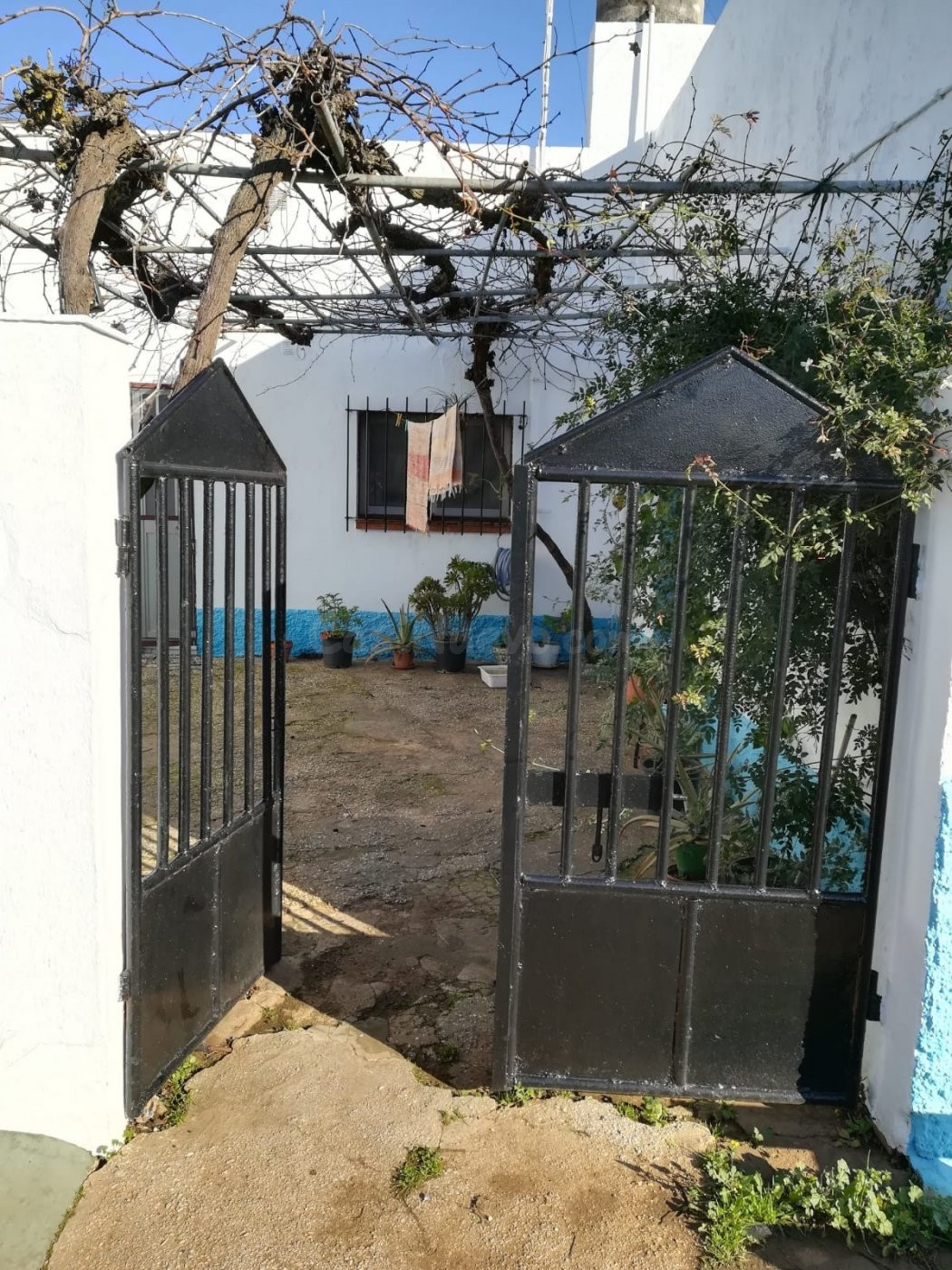 Casa de campo entorno rústico