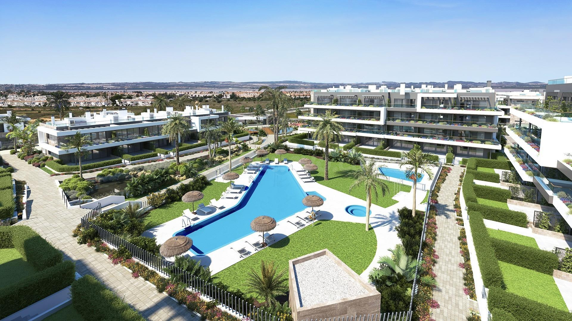 RESIDENCIAL DE LUJO CON PISCINAS , JACUZZI Y ZONAS VERDES.
