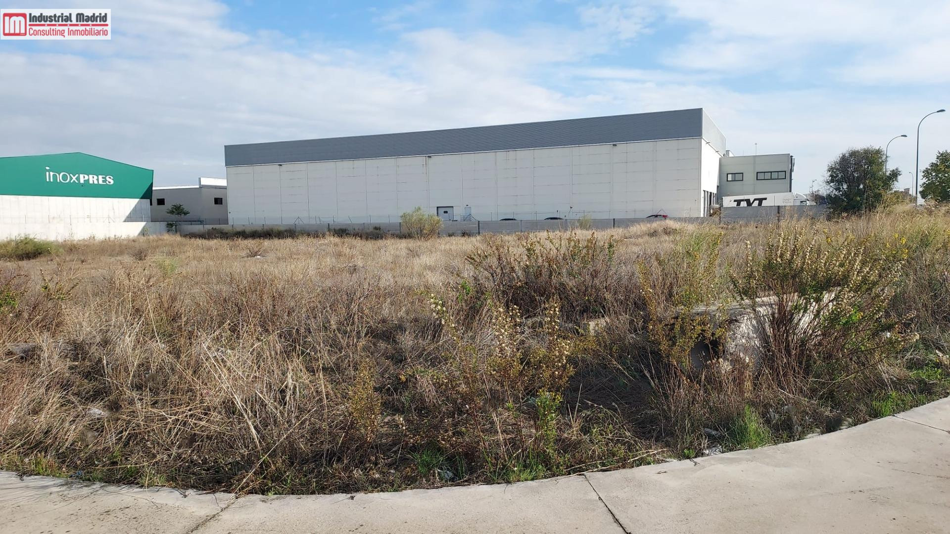 Industrial Madrid presenta este terreno en Getafe.