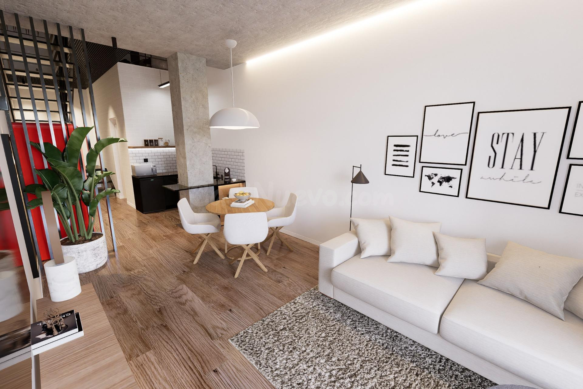 SEIS LOFTS A ESTRENAR EN SEIS DISTINTOS PRECIOS Y DISTRIBUCIONES EN BENALUA, CON PISCINA Y JARDINES