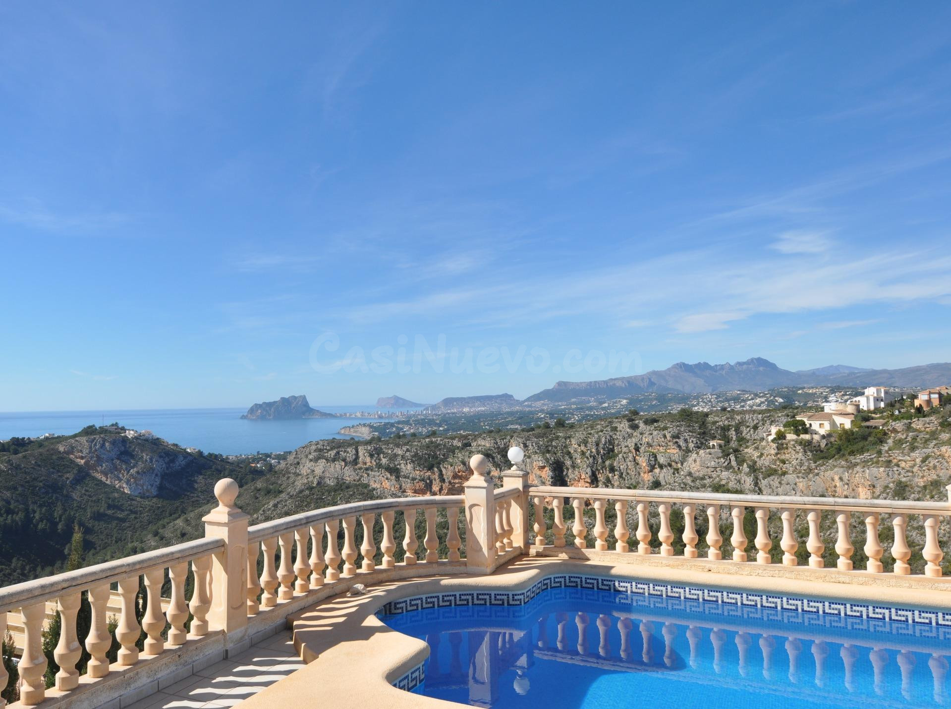 Cumbre del Sol, villa con las mejores vistas y la mejor orientación