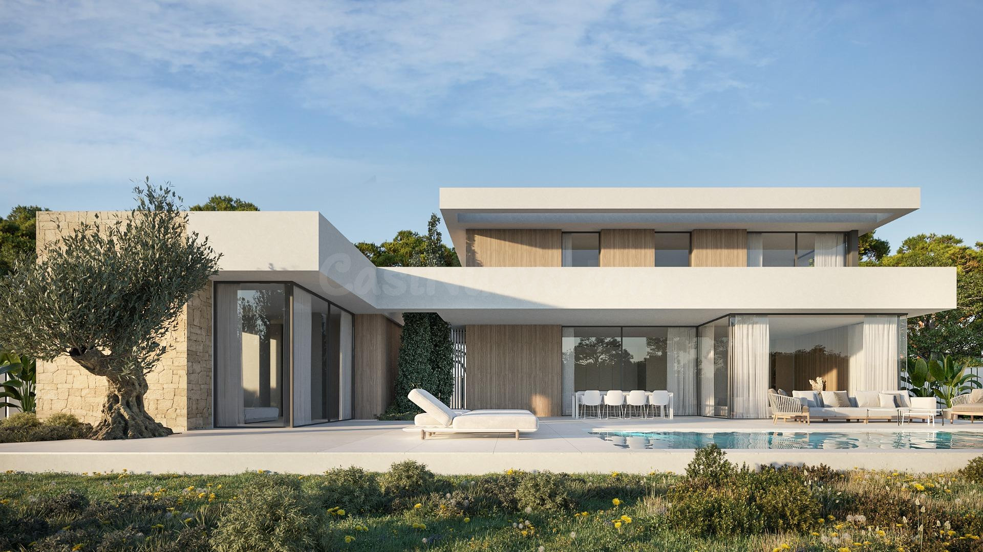 Villa de lujo en urbanización muy cotizada de Moraira
