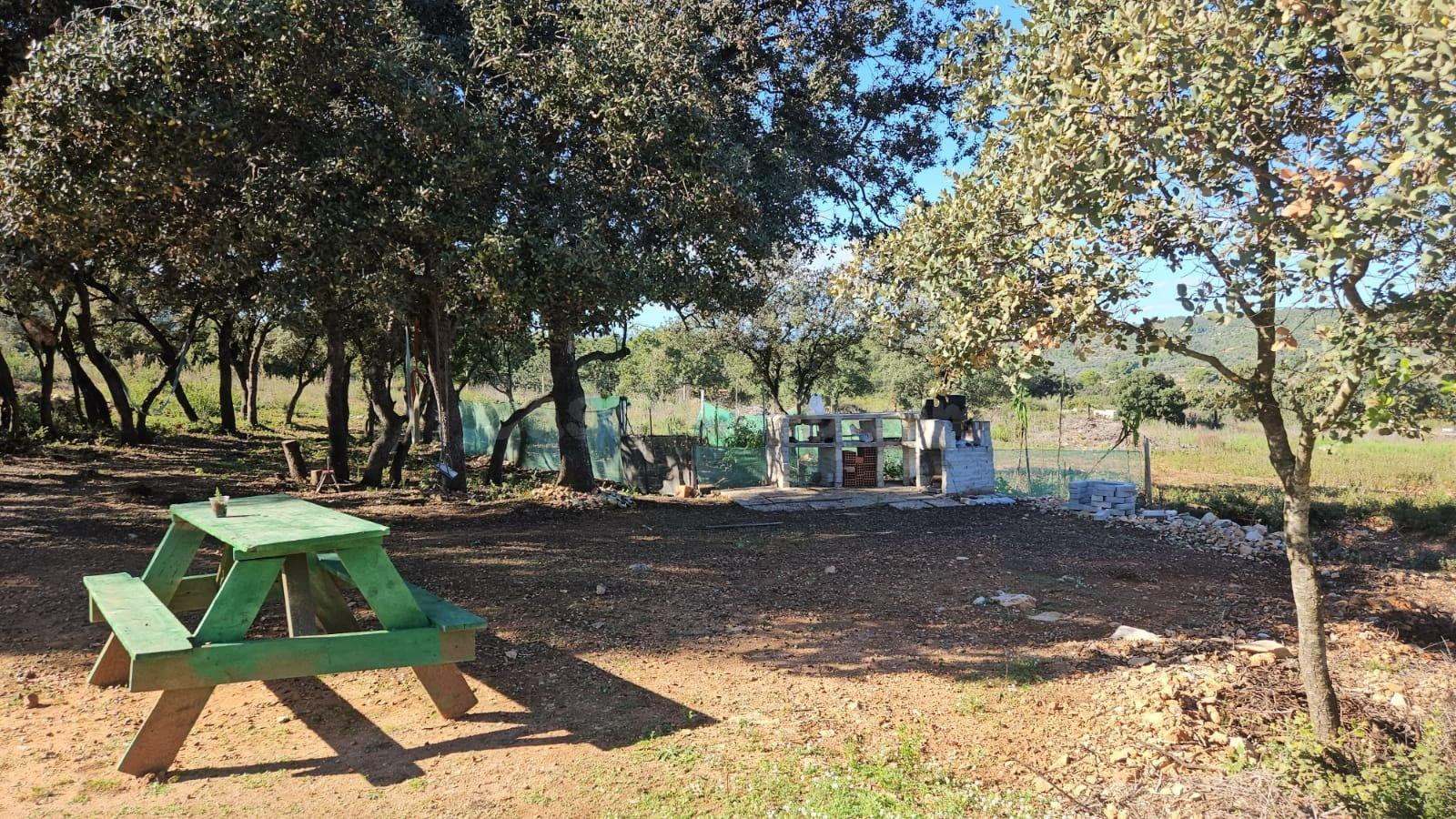 Terreno para recreo vallado y con acceso por camino asfaltado