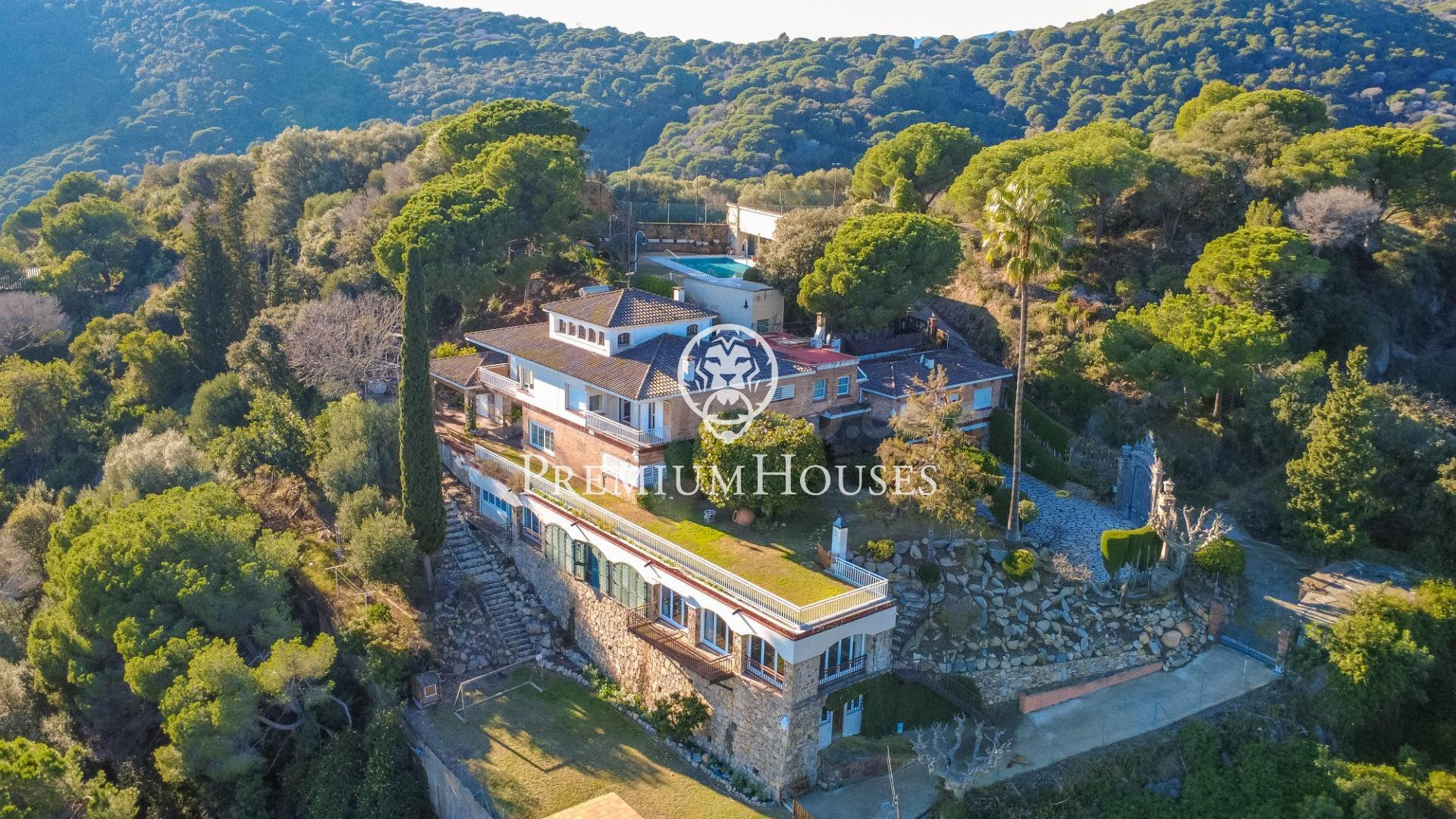 Majestuosa propiedad única en venta en Cabrera de Mar