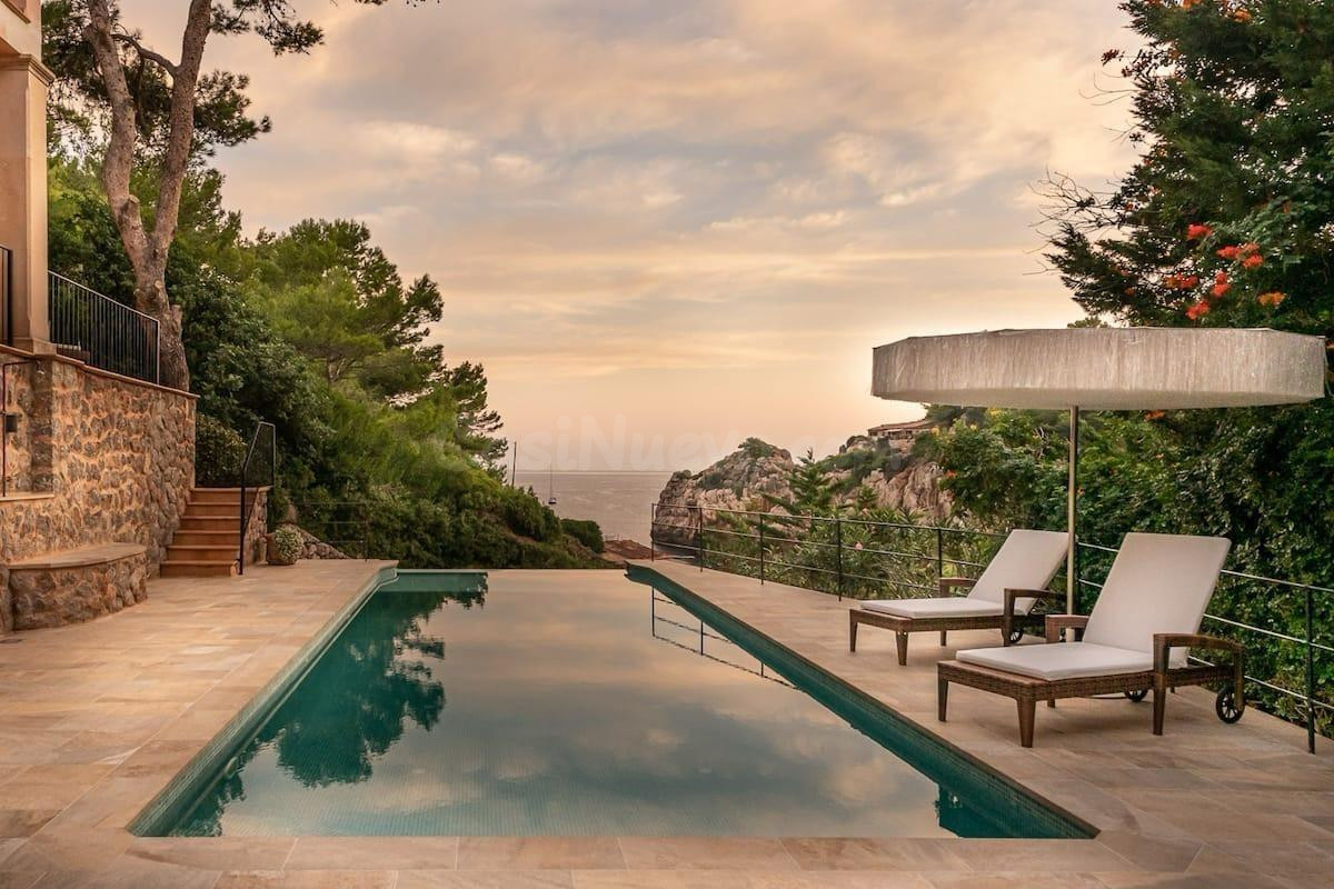 Chalet de lujo con piscina en Cala Deiá