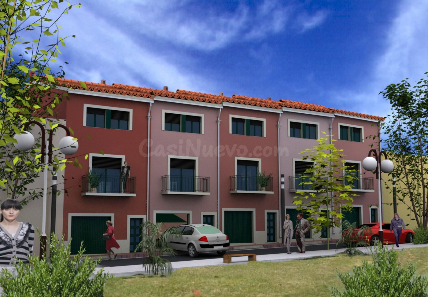 TERRENO URBANO PARA 10 CHALETS ADOSADOS CON PROYECTO Y LICENCIA PAGADOS
