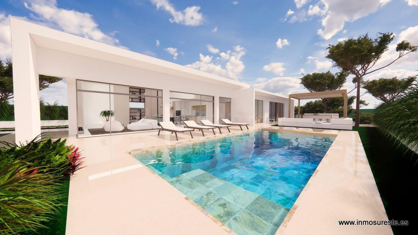Descubra el Lujo en Pinar de Campoverde: Exclusivas villas en Pilar de la Horadada zona Pinar de Campoverde. Viviendas de 190 m2. construidos