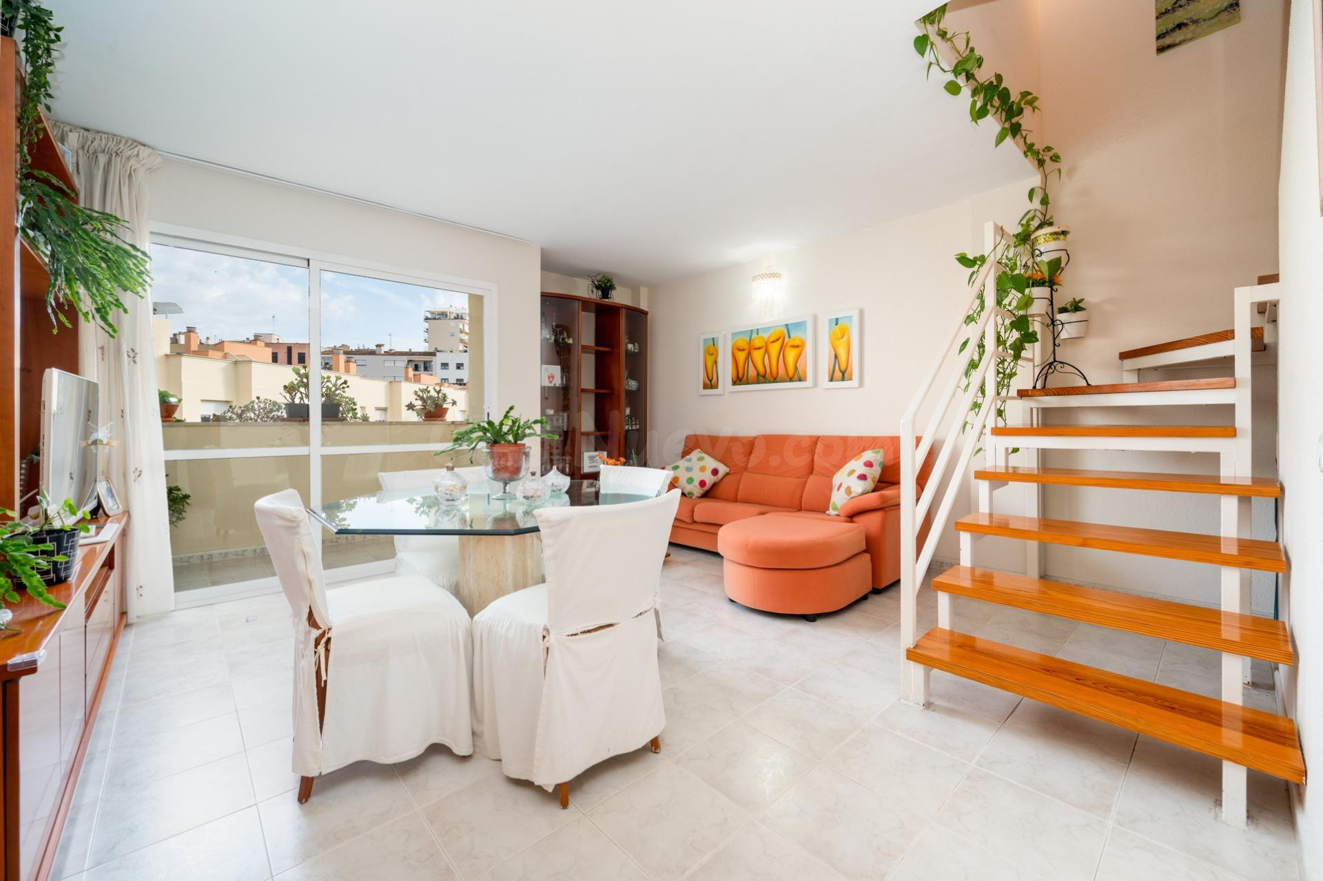 Dúplex de tres habitaciones en ZONA COLEGIOS