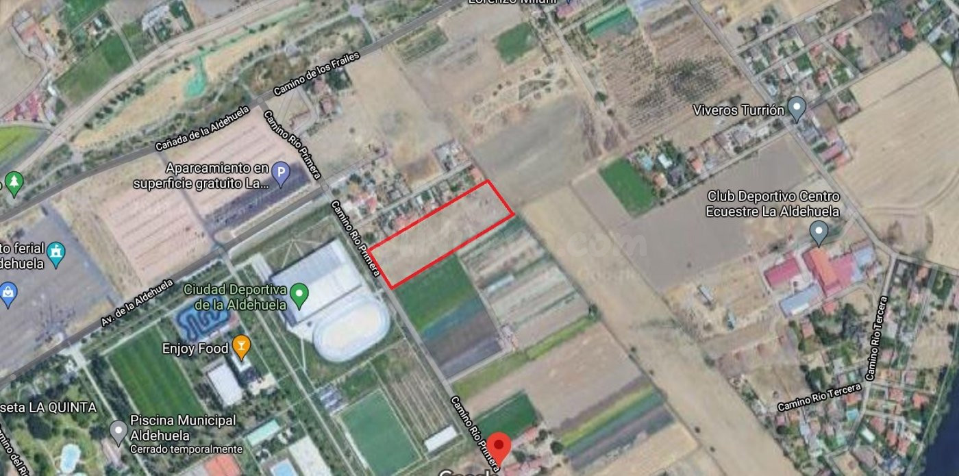 SE VENDE PARCELA DE 5.545 M2 EN LA ZONA DE LA ALDEHUELA.