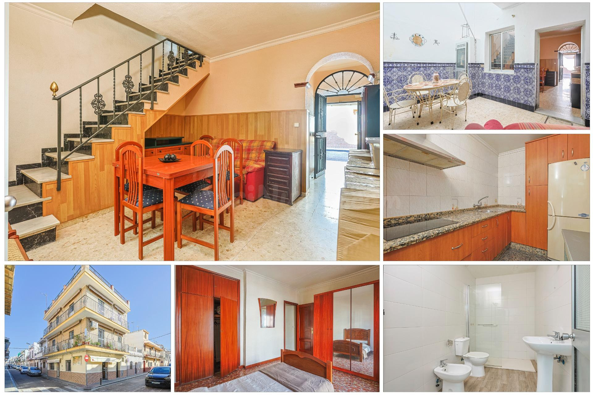 🏡 Gran casa familiar con patio y terrazas en Torreblanca, Sevilla