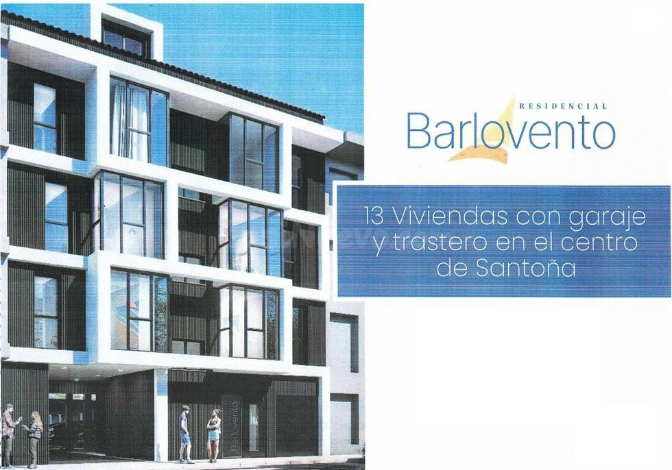 Promoción de viviendas y garajes de obra nueva en el centro de Santoña