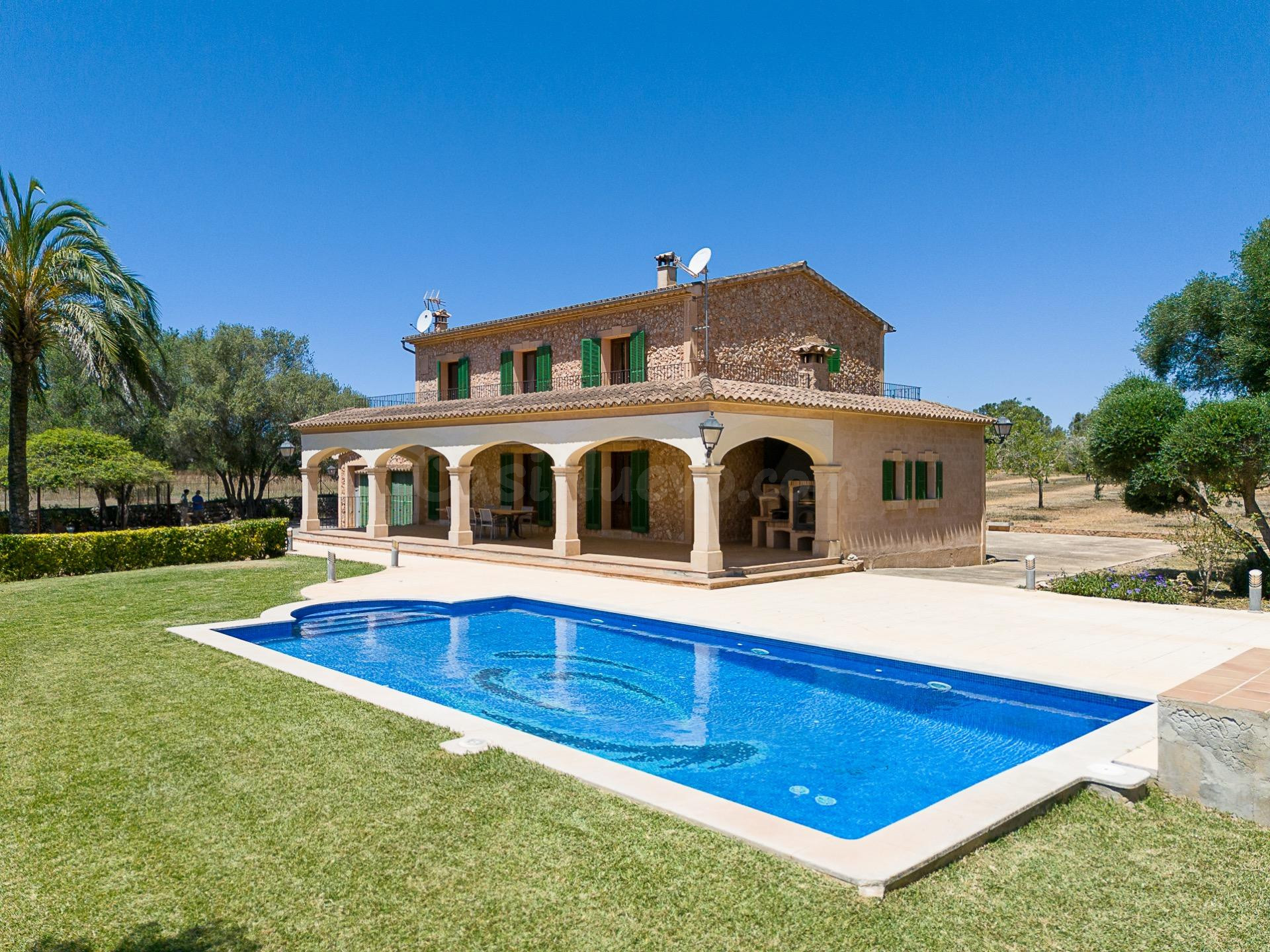Finca Rústica en Algaida con piscina, privacidad y carácter mallorquín