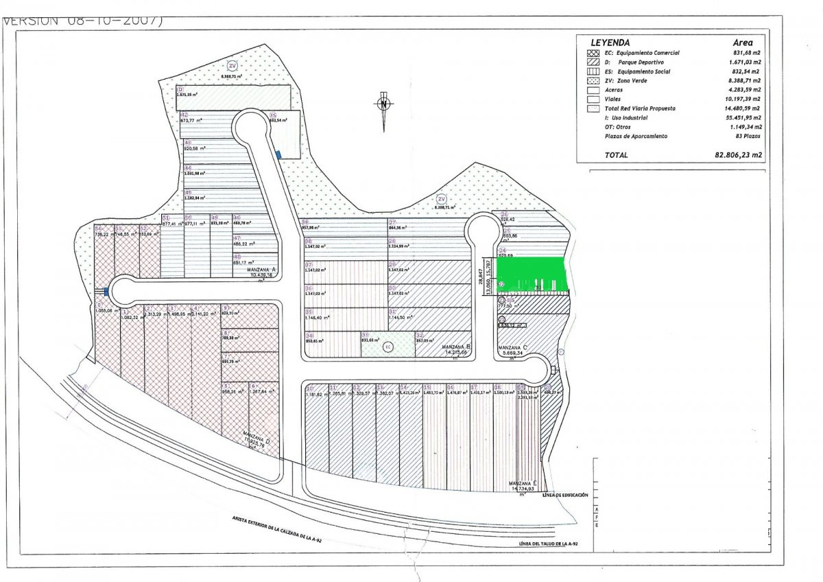 TERRENO INDUSTRIAL EN POLIGONO LACHAR