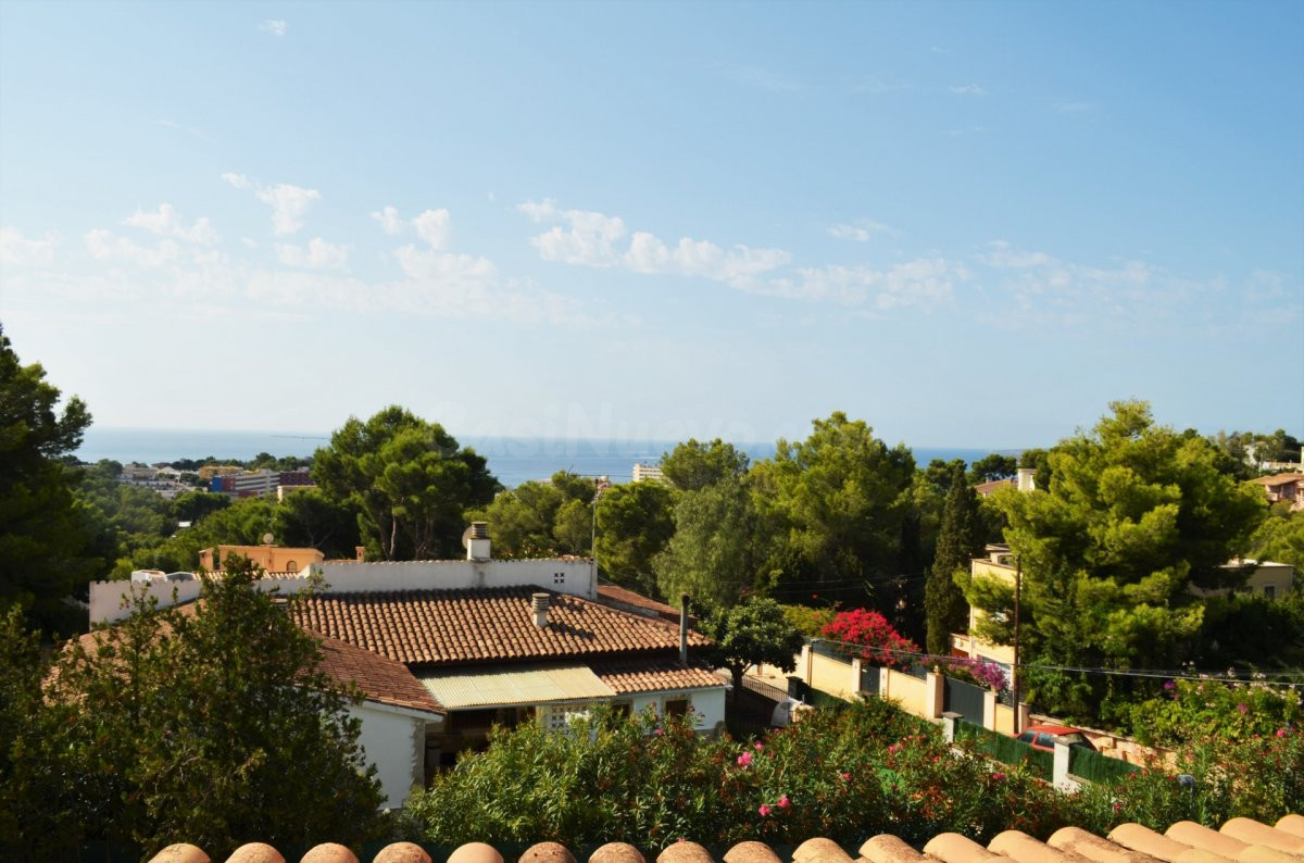 Chalet con vistas al mar