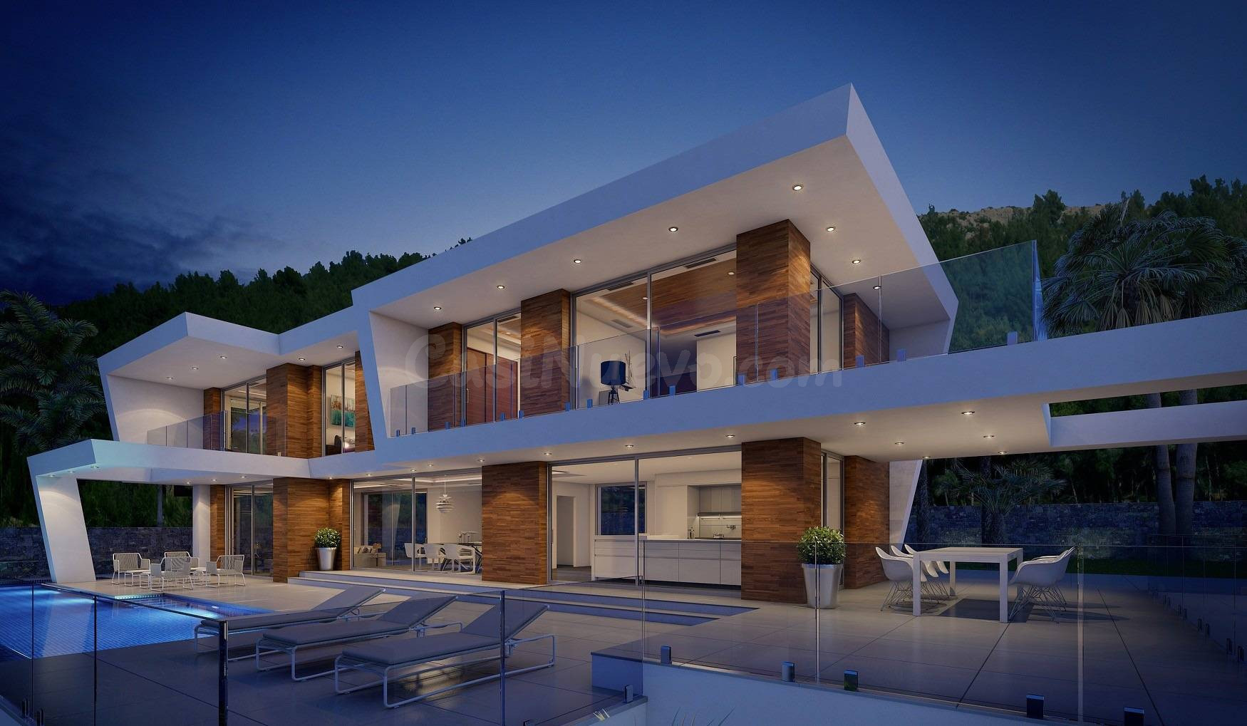 Increible proyecto de villa de lujo en venta en Javea