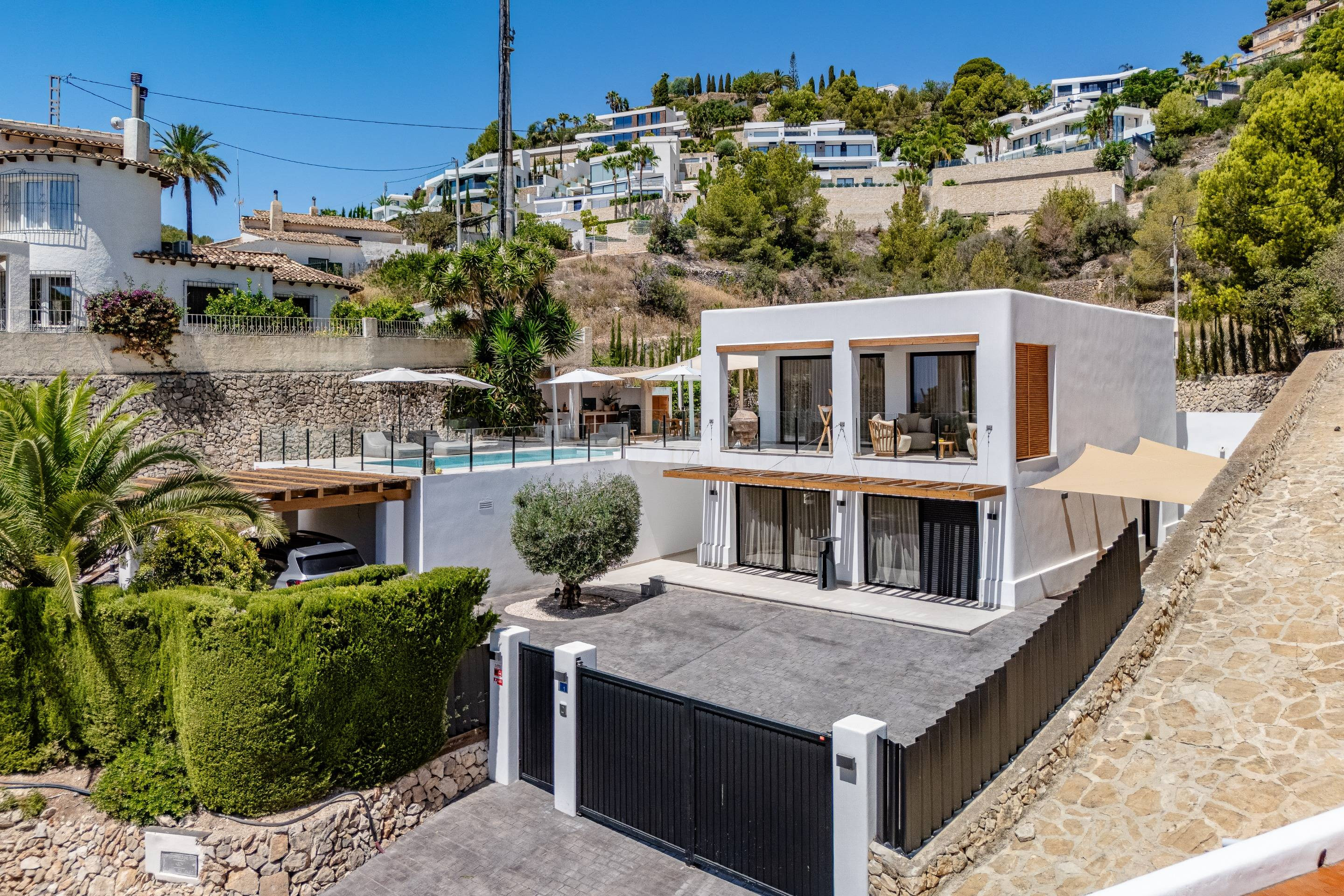 Villa de lujo con vistas al mar a la venta en Benissa