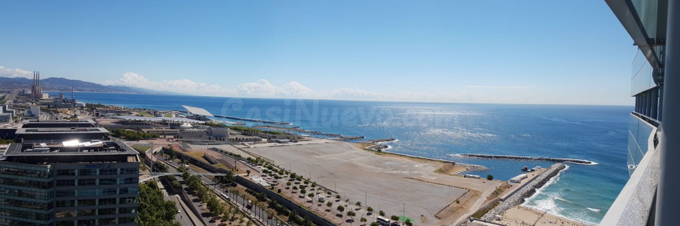 Atico Espectacular con Vistas al mar y Ciudad!
