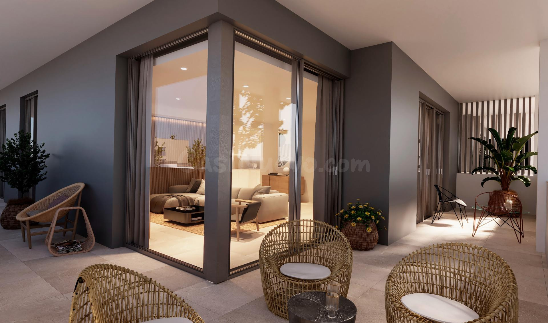 Magnífica planta baja de nueva construcción en Colonia de Sant Jordi