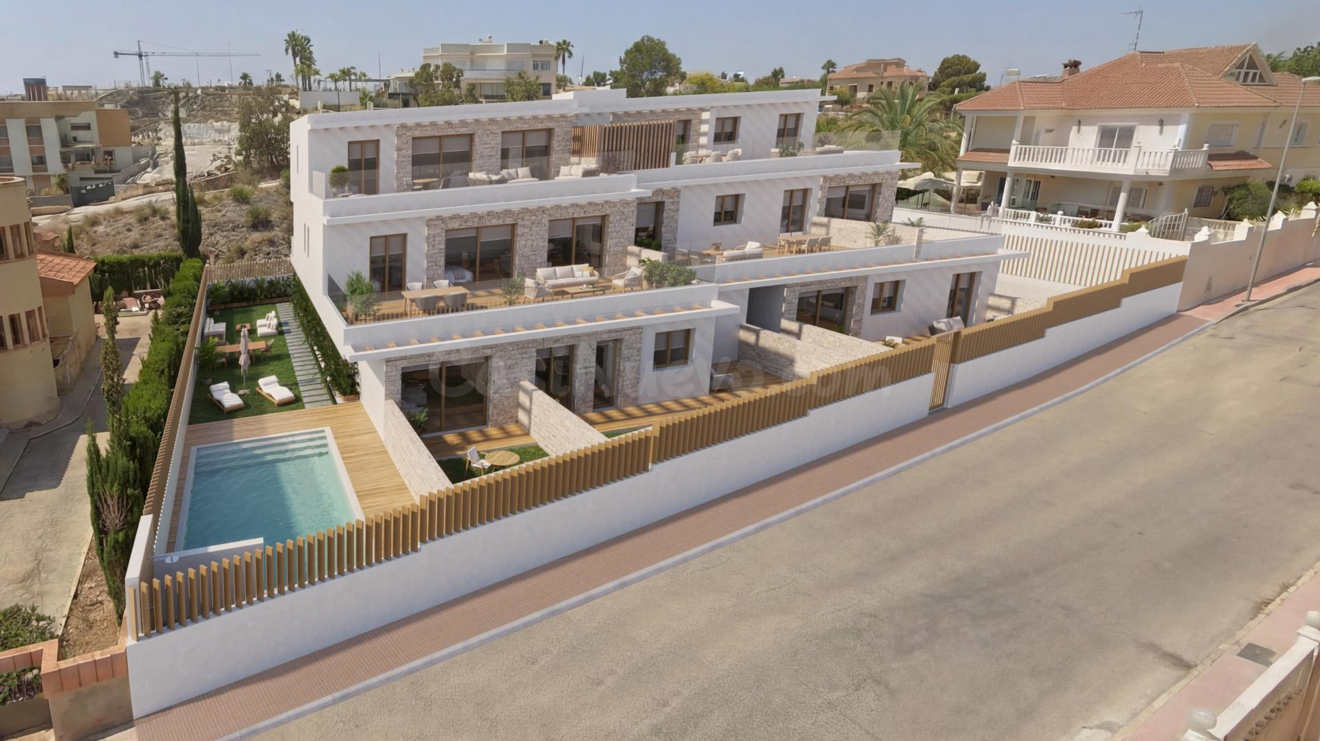 Moderno Ático con terraza en El Hornillo, Águilas