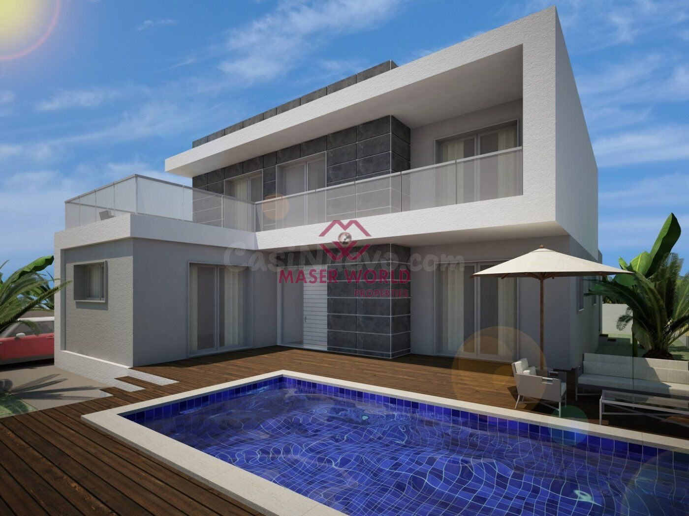 VILLAS MODERNAS DE OBRA NUEVA EN BENIJOFAR