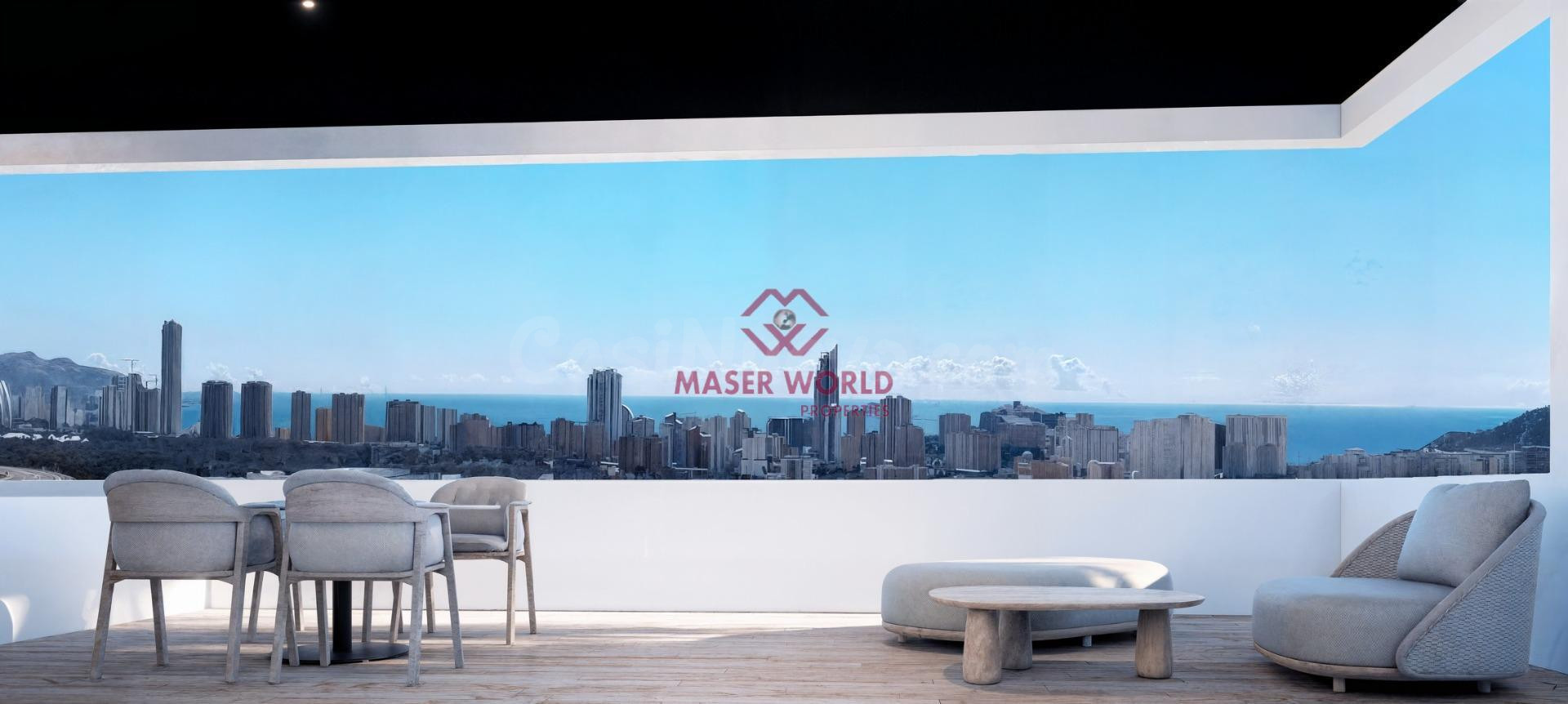 Residencias de nueva construcción exclusivas con vistas al mar en Finestrat, Alicante