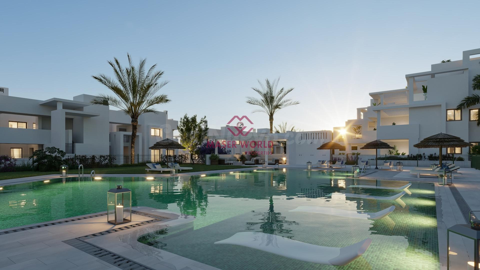 COMPLEJO RESIDENCIAL DE OBRA NUEVA CERCA DE ESTEPONA