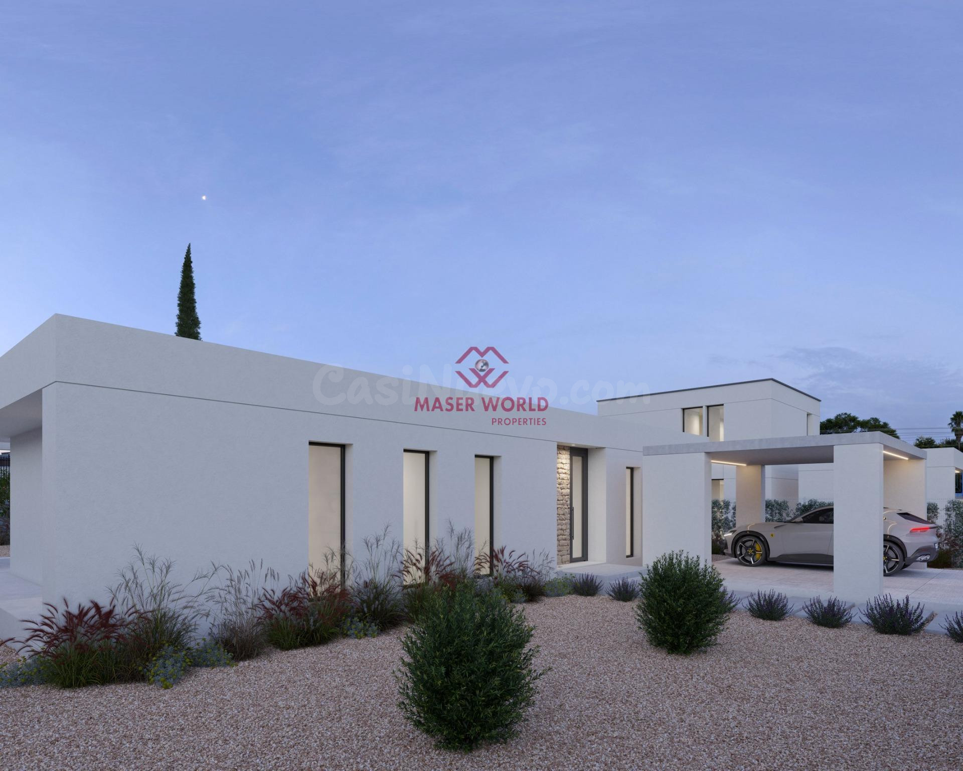 Exclusivas villas en primera línea de golf en Hacienda del Álamo, Costa Cálida
