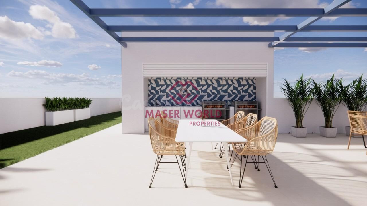 Nuevos apartamentos mediterráneos a solo 140 m de la playa en Torre de la Horadada
