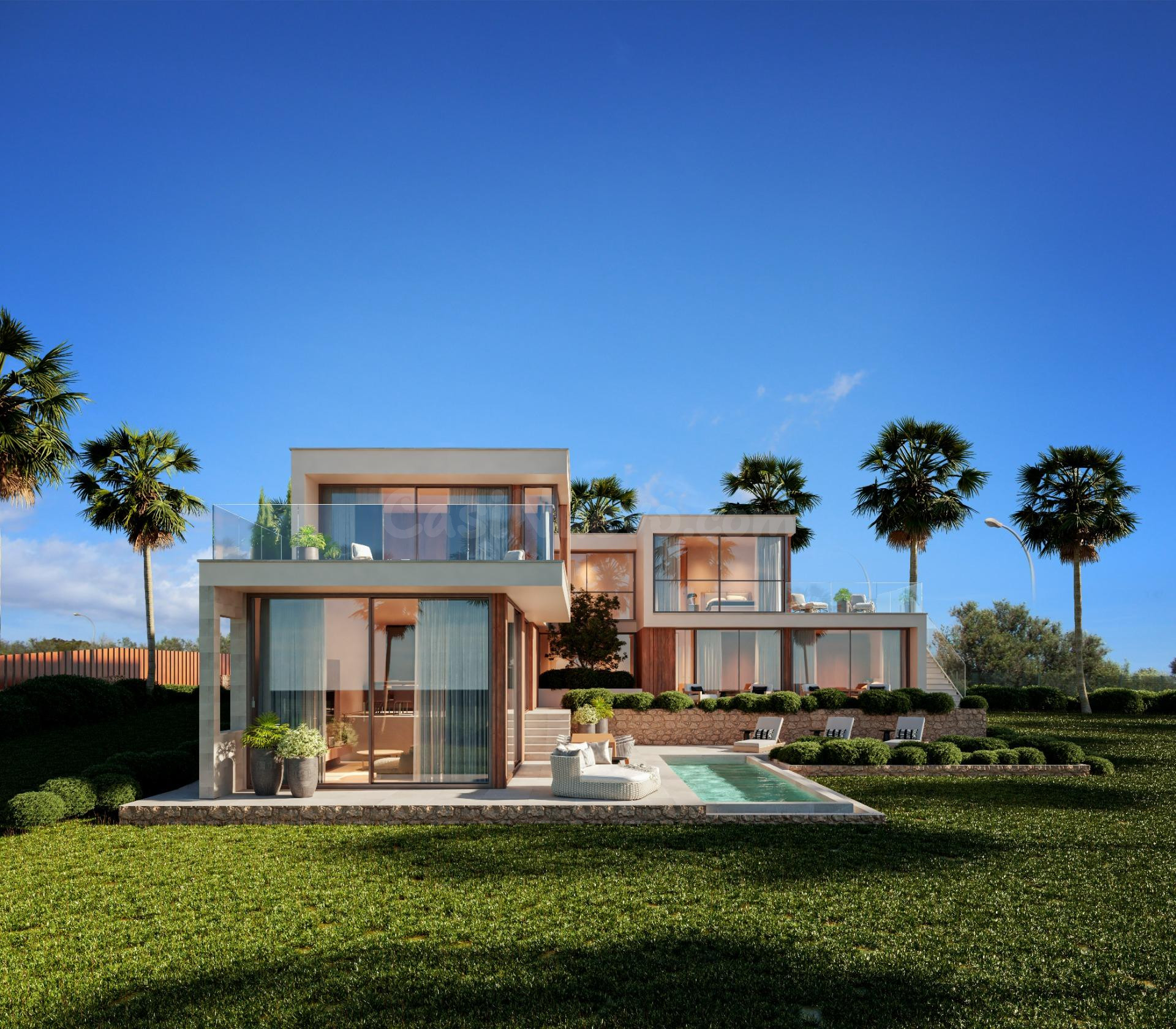 Magnifica villa en construcción en Son Gual