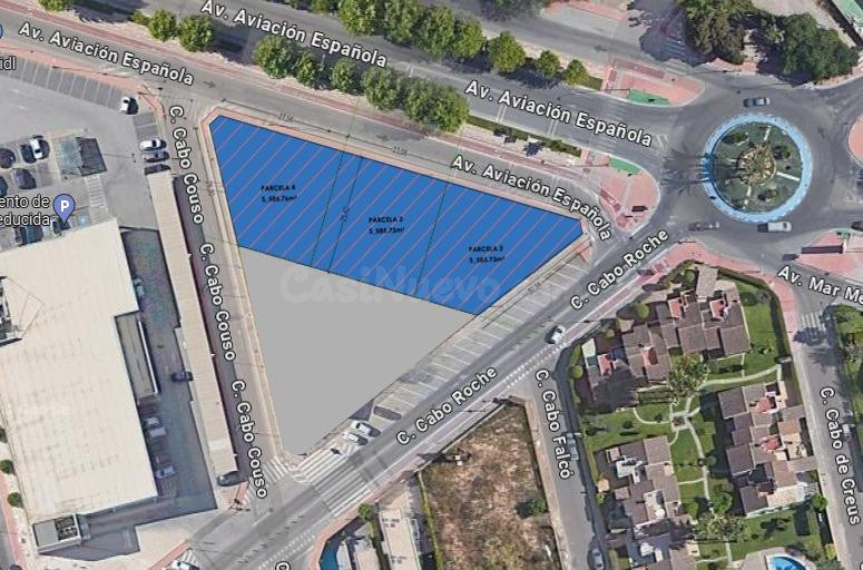 Parcela de Uso Residencial, 585 m2, en zona Torre Mínguez / Avenida Aviación - San Javier