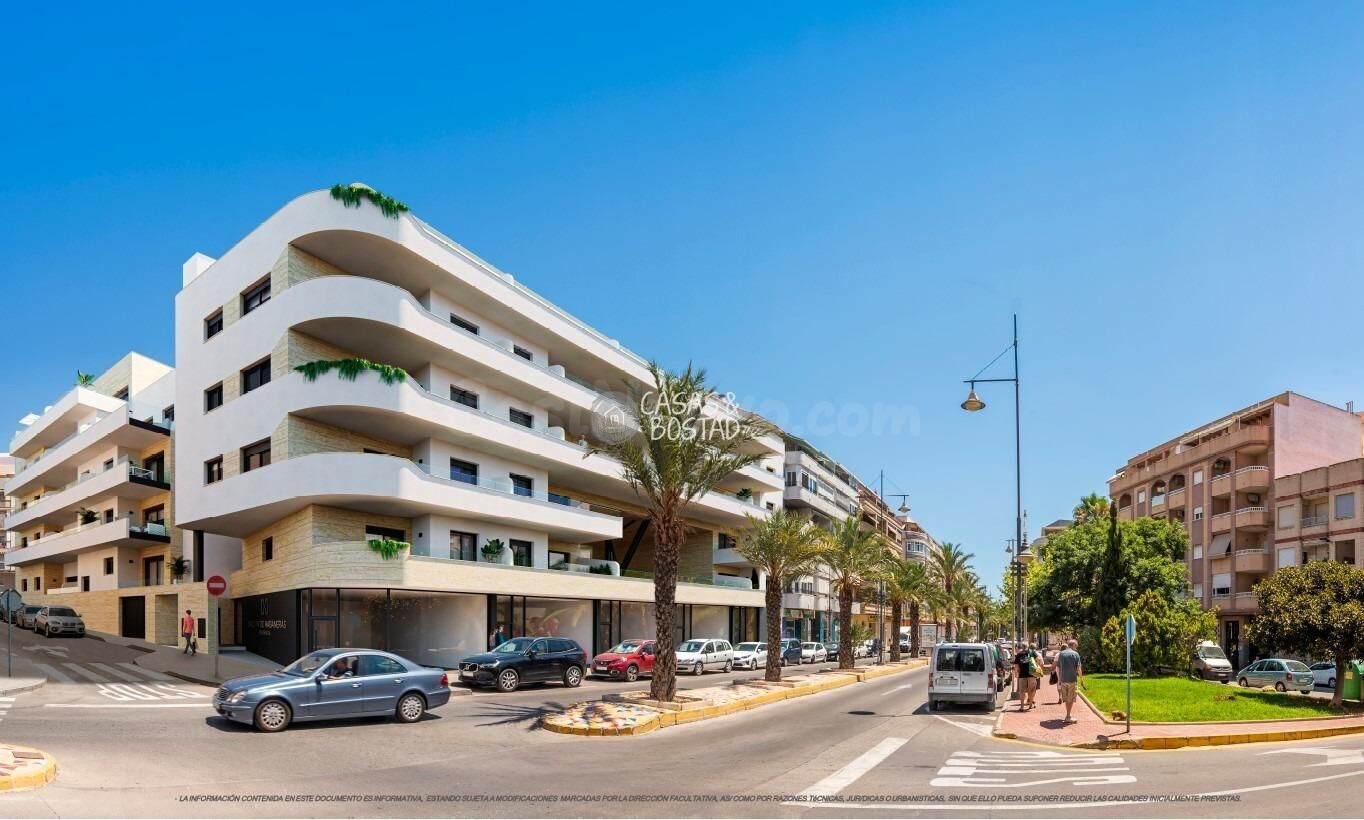 Exclusivo complejo de apartamentos a 300 metros de la playa. Torrevieja
