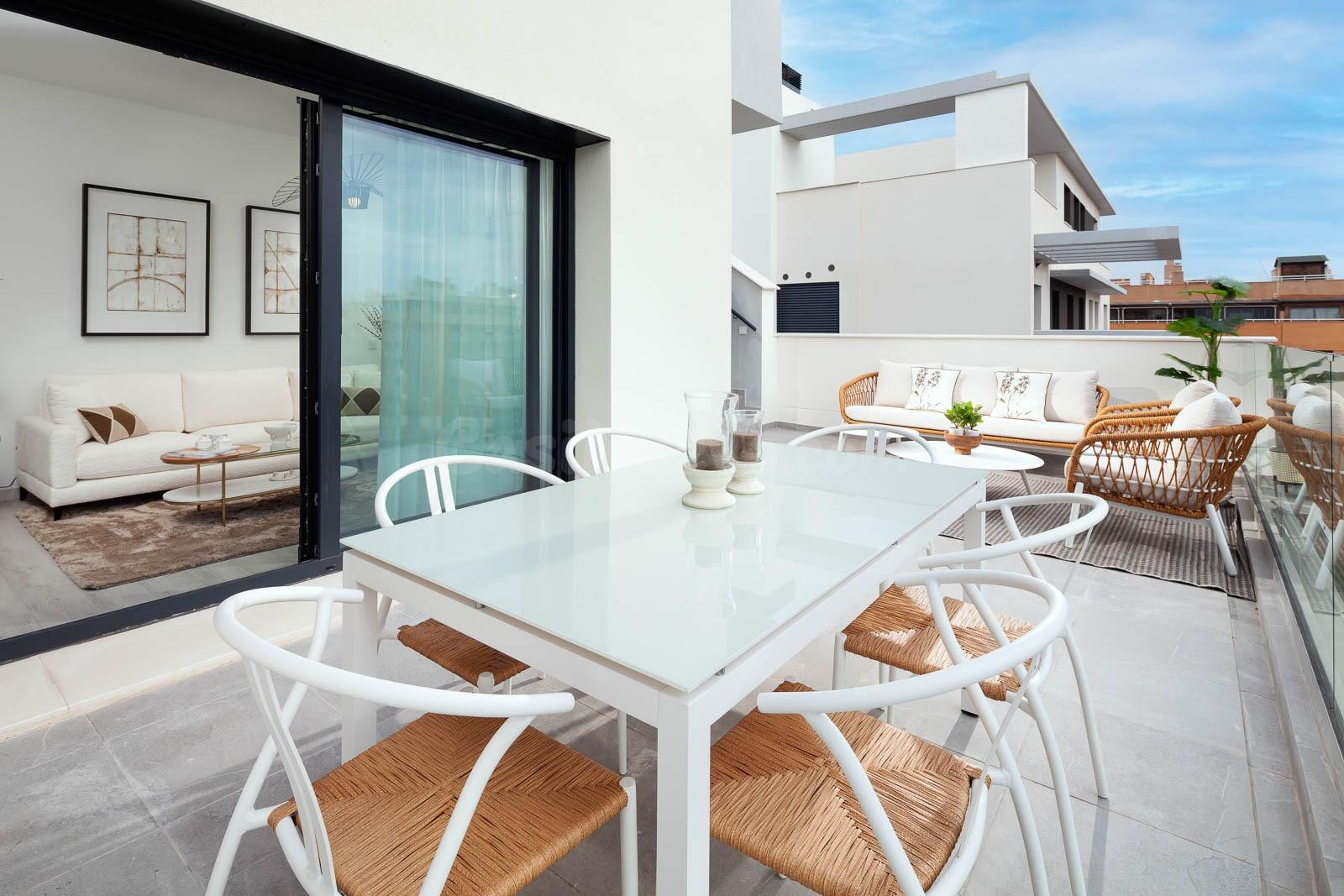 Ático con terraza  SUR 34 m2