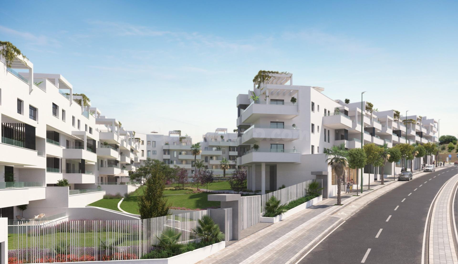 Piso con terraza solada, además de trastero y plaza de garaje incluidos en el precio.
