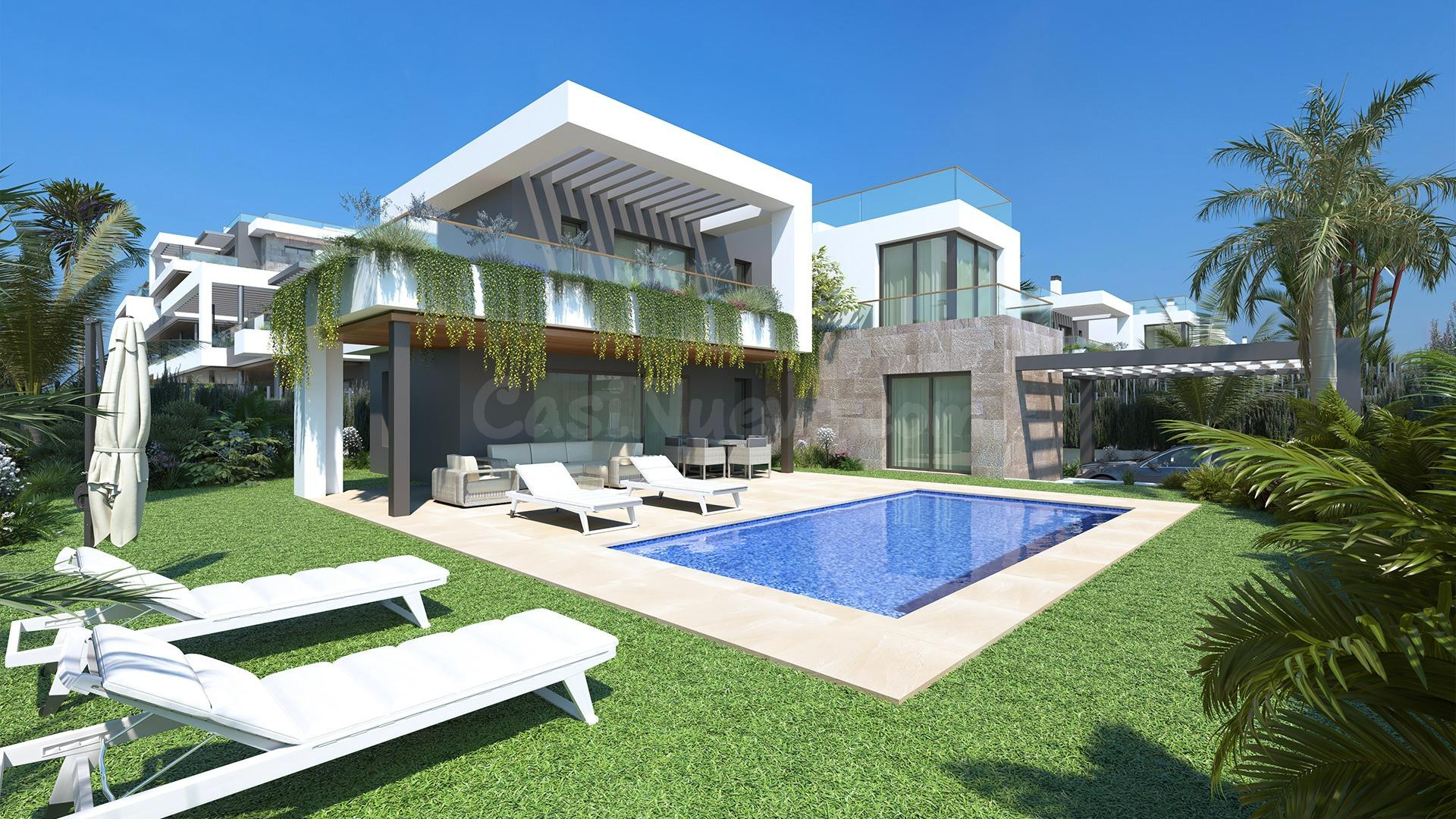 NUEVO PROYECTO "TM LAGOONS VILLAGE" APARTAMENTO. BUWGALOW. VILLAS PAREADAS.