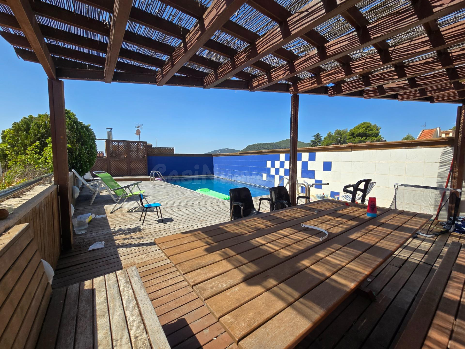 Casa en construcció