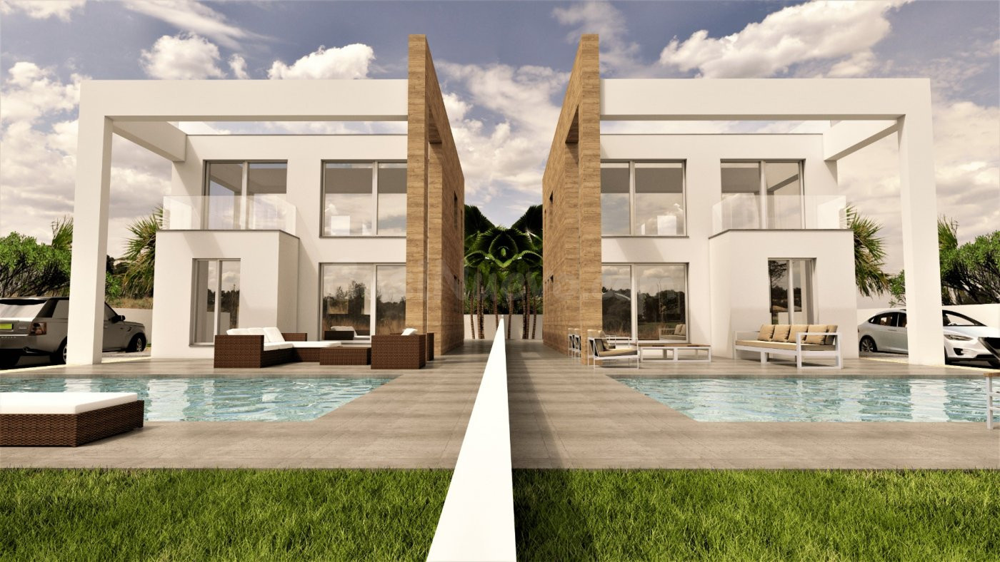 CHALET  DE LUJO DE 4 DORMITORIOS 4 BAÑOS, PISCINA PRIVADA, EN LOS FRUTALES, ( TORREVIEJA) ALICANTE.