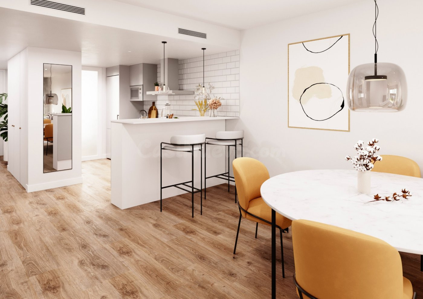 INCREÍBLES APARTAMENTOS DE 2 DORMITORIOS, 2 BAÑOS EN UNA URB - foto 5