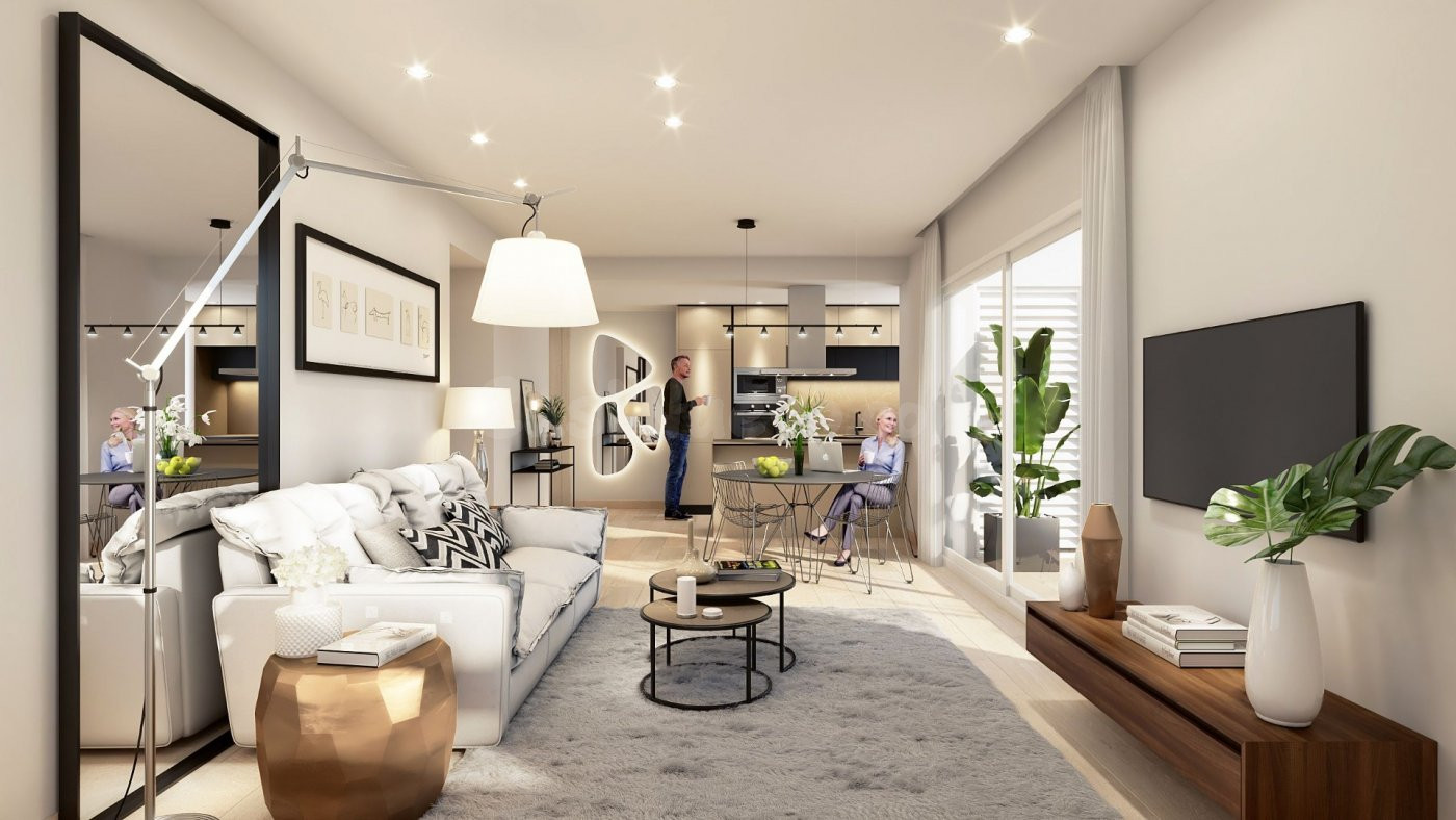 APARTAMENTO DE 2 DORMITORIOS, 2 BAÑOS CON GRAN TERRAZA EN ALGORFA