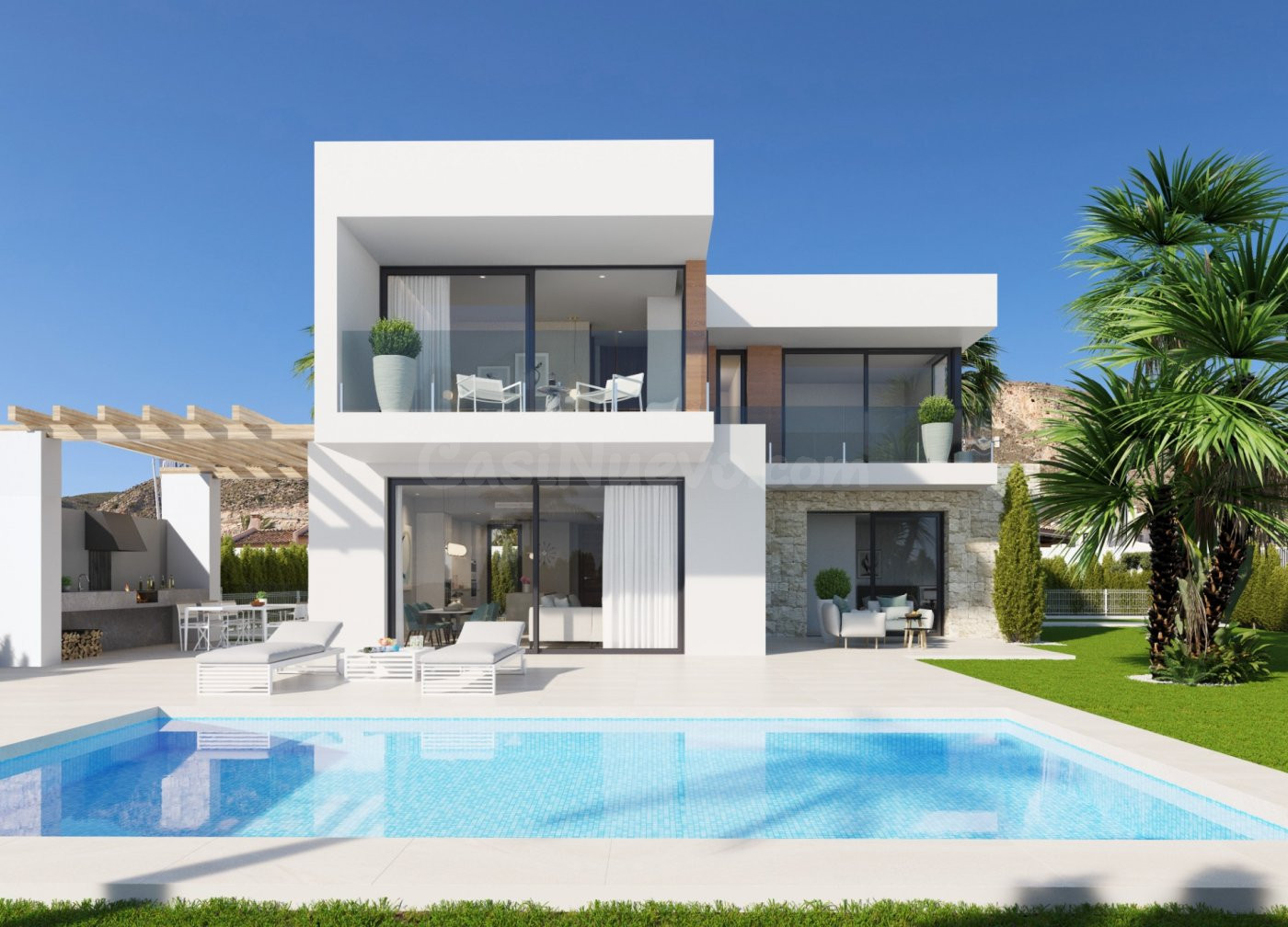 MARAVILLOSA VILLA DE 3 DORMITORIOS, PISCINA PRIVADA Y VISTAS PANORÁMICAS EN FINESTRAT