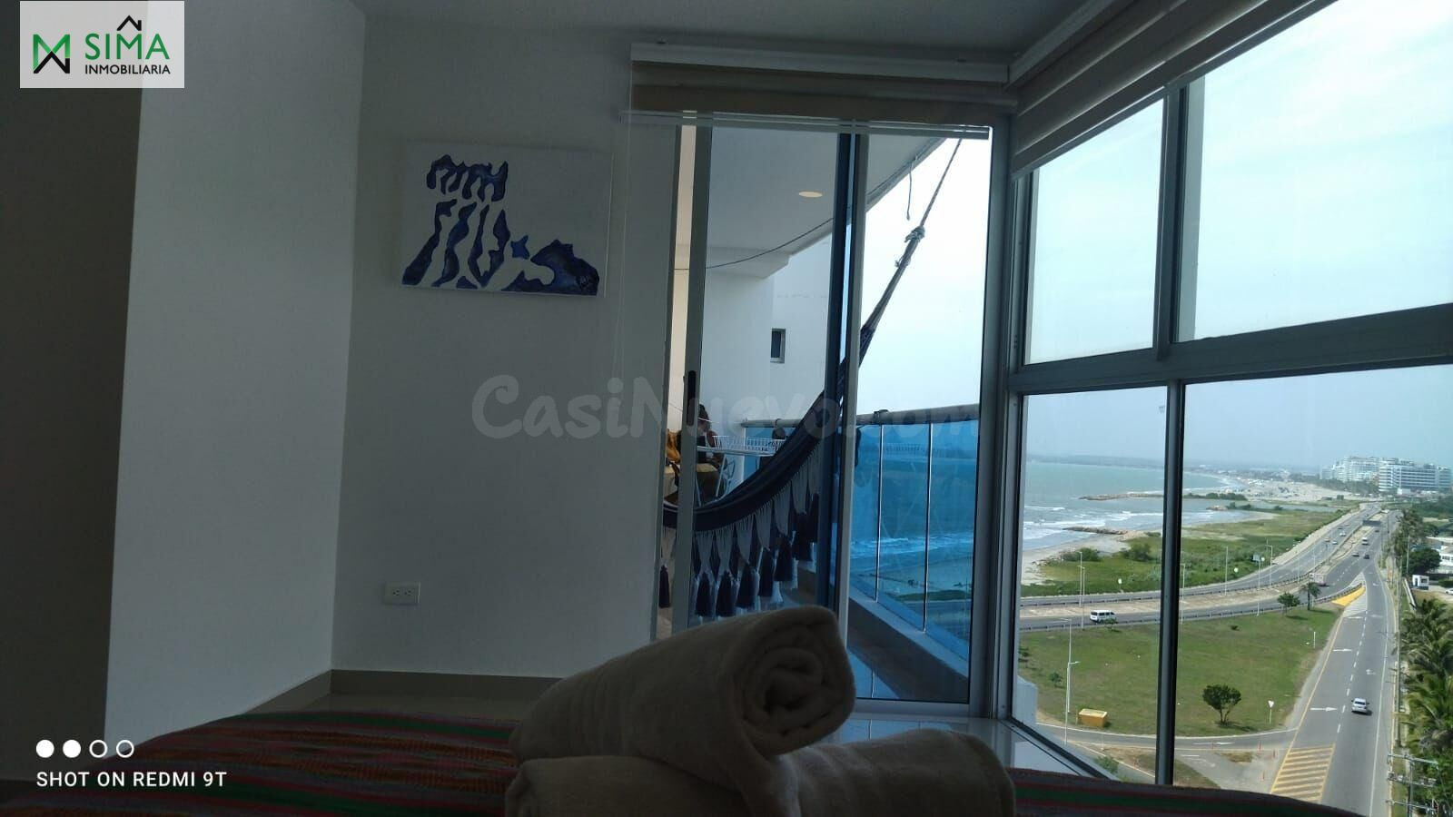 🏖️ ¡Se ARRIENDA Hermoso Apartamento con Vista al Mar en el Sector Crespo! 🌊 AMOBLADO