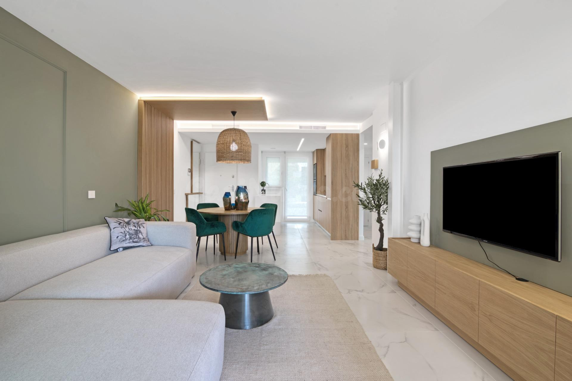 APARTAMENTO DE 2 DORMITORIOS Y 2 BAÑOS CON VISTAS AL MAR Y ESPECTACULARES ZONAS COMUNES!