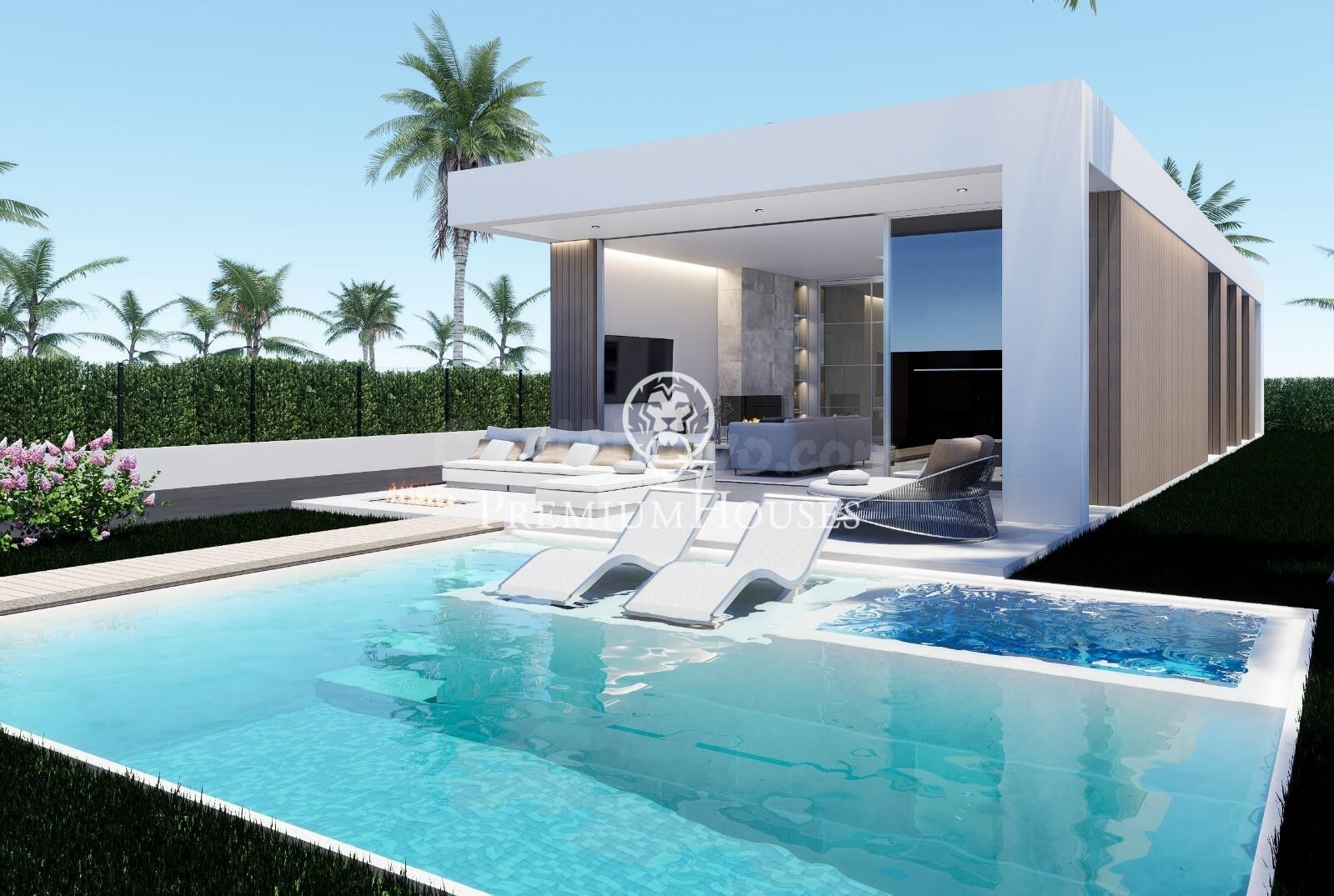 Chalet con jardín y piscina en Mas Alba